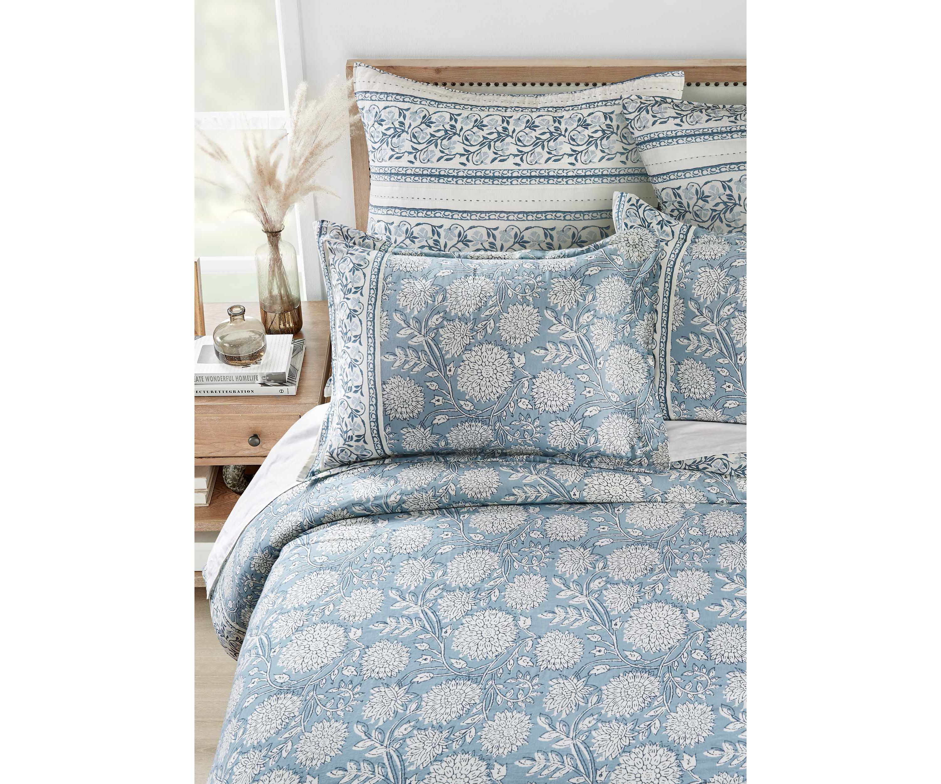 Adare Blue Duvet Cover Set