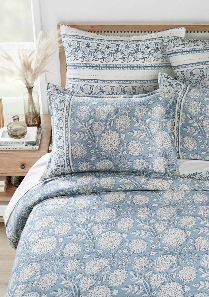 Adare Blue Duvet Cover Set