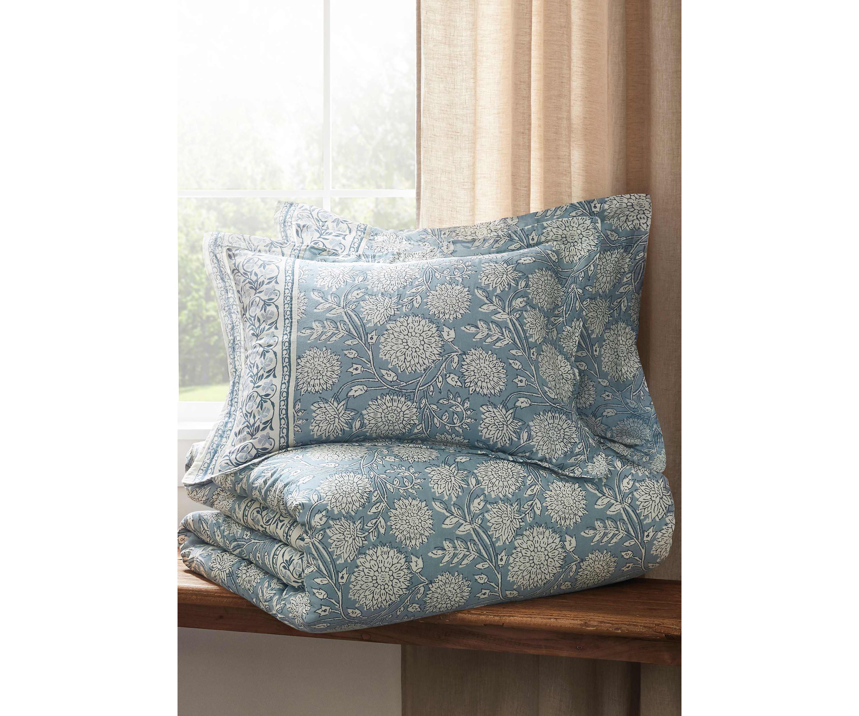 Adare Blue Duvet Cover Set