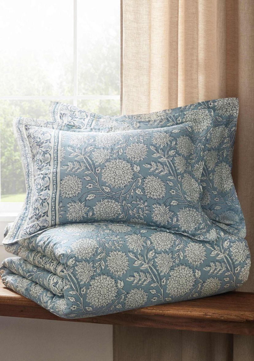 Adare Blue Duvet Cover Set