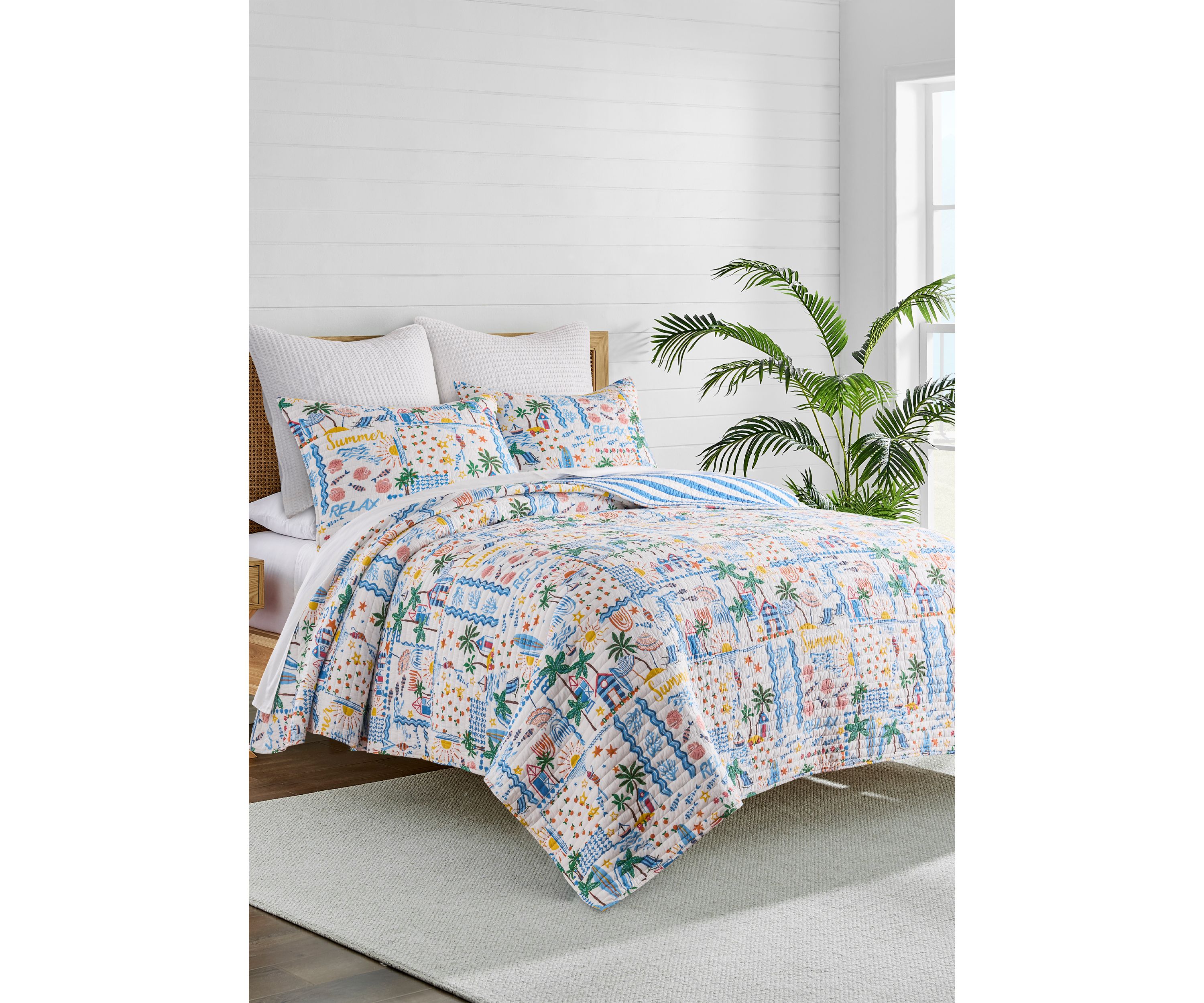 Beach Summer Quilt Set