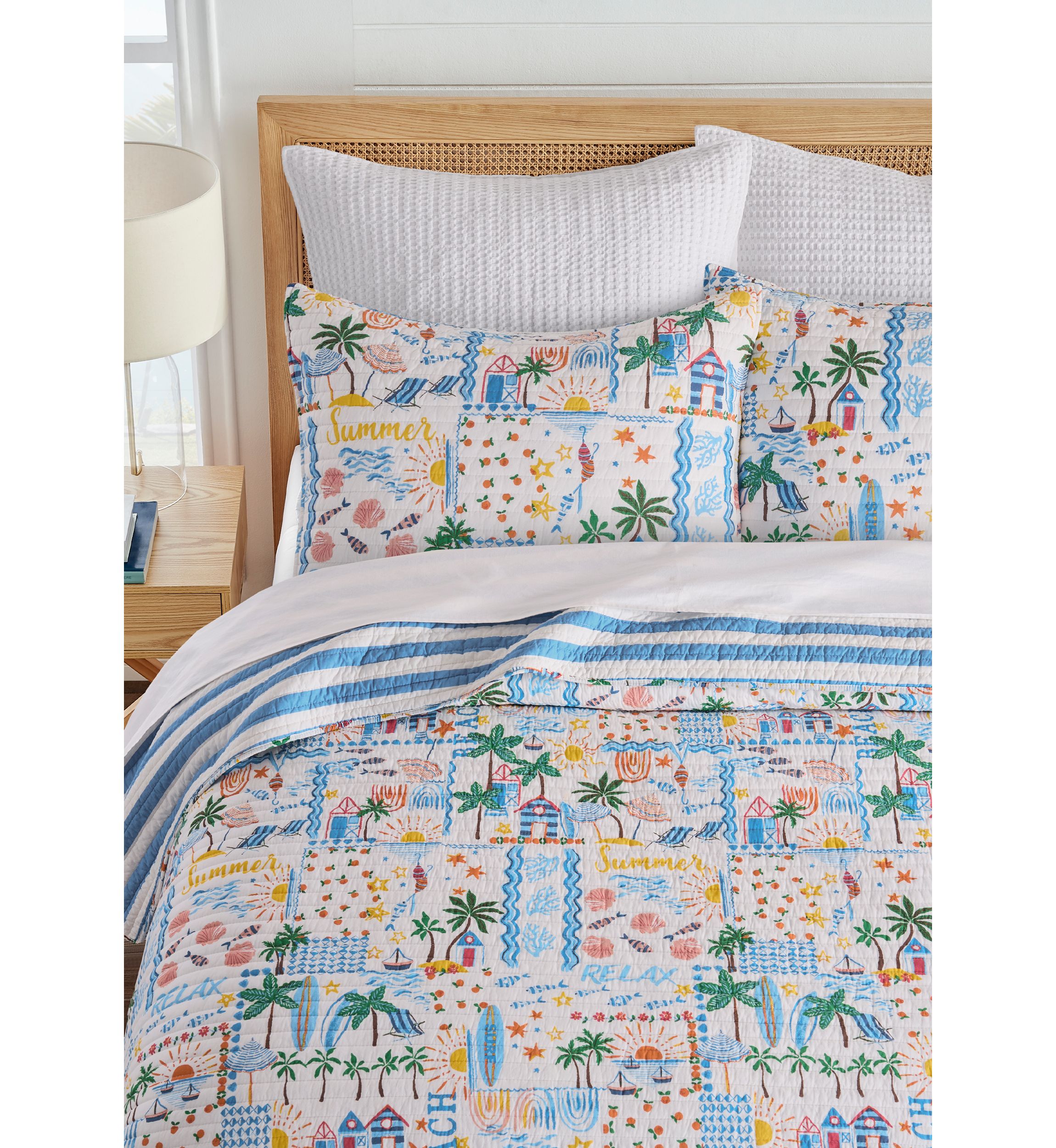 Beach Summer Quilt Set