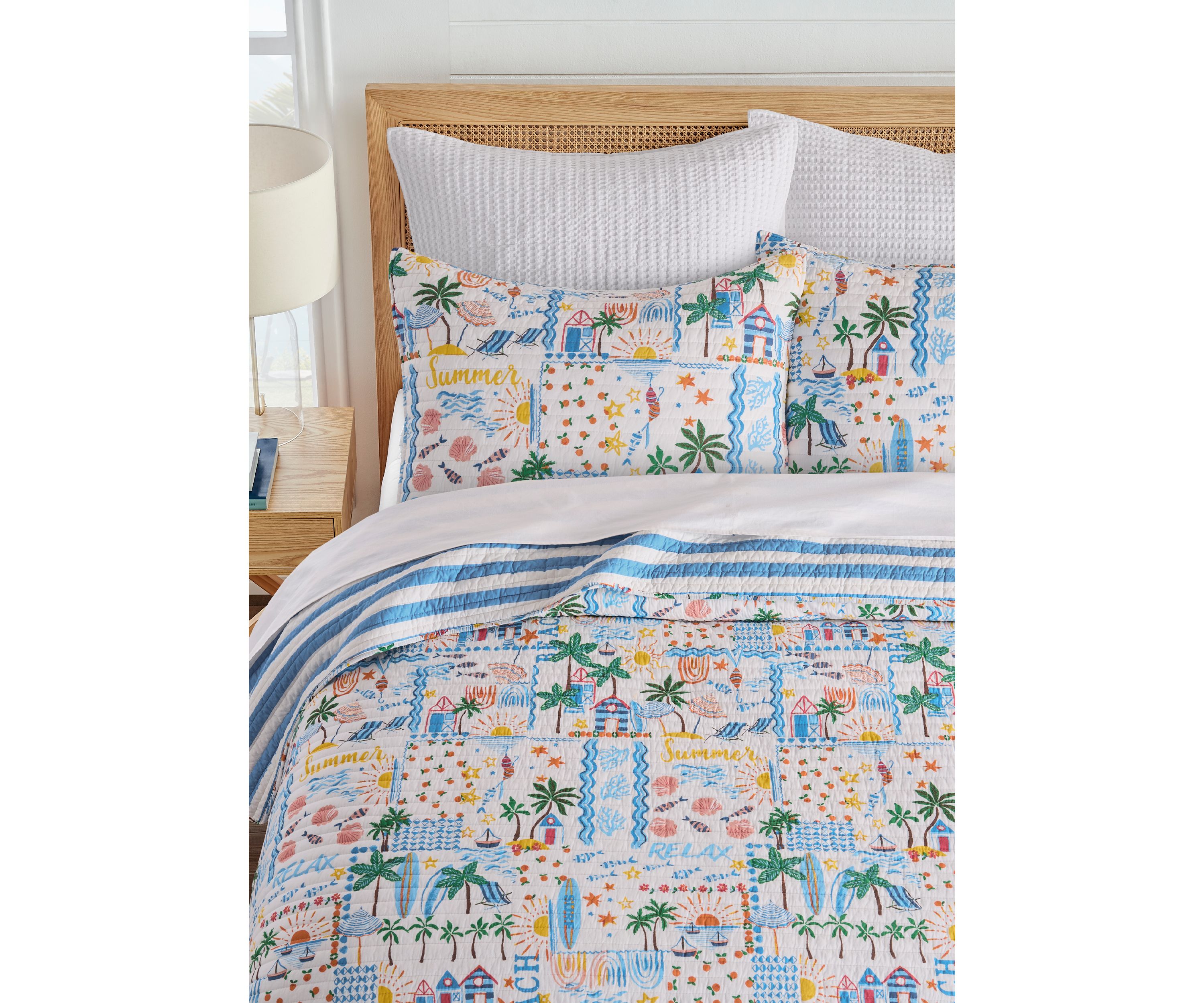 Beach Summer Quilt Set