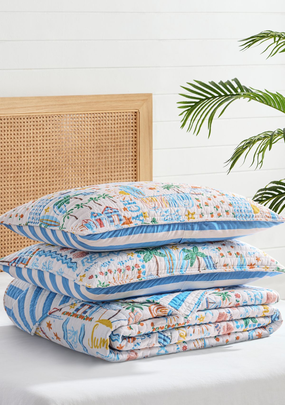 Beach Summer Quilt Set