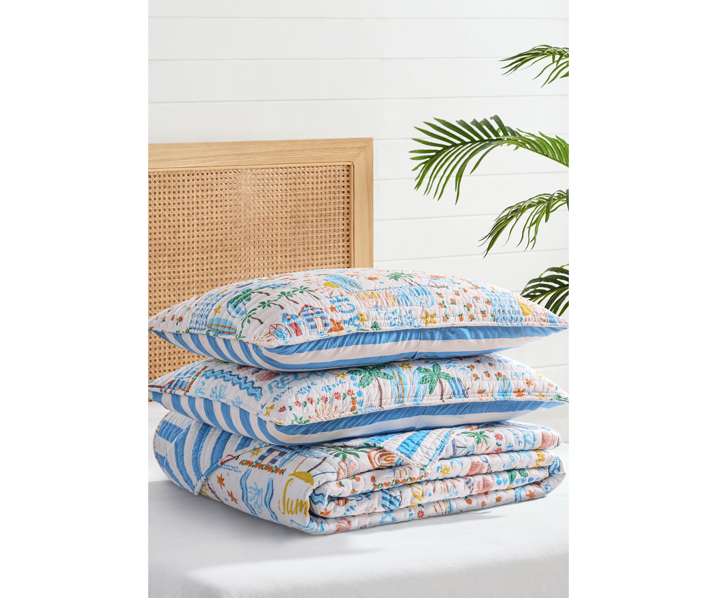Beach Summer Quilt Set