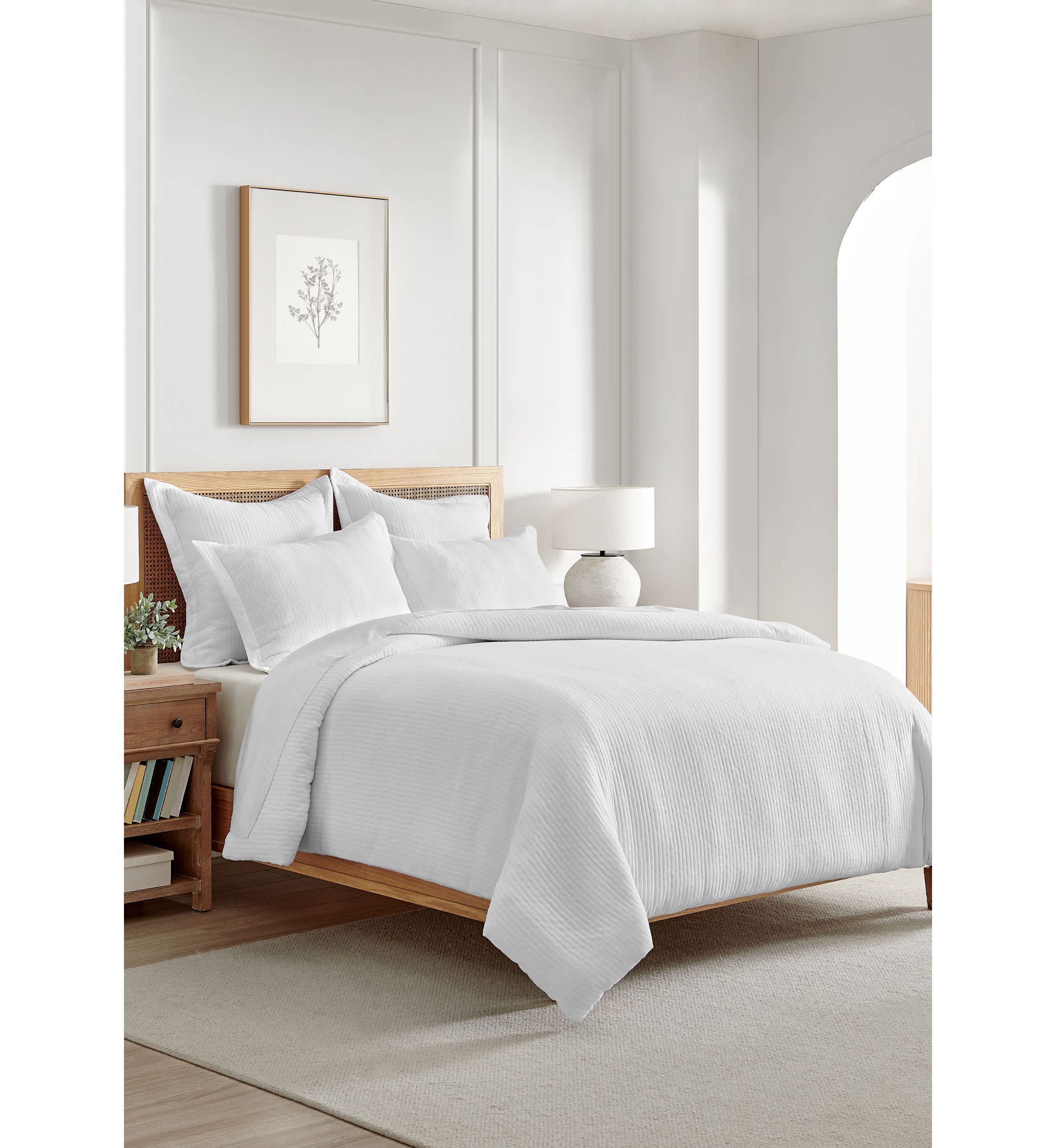 Reede Muslin Navy Duvet Set