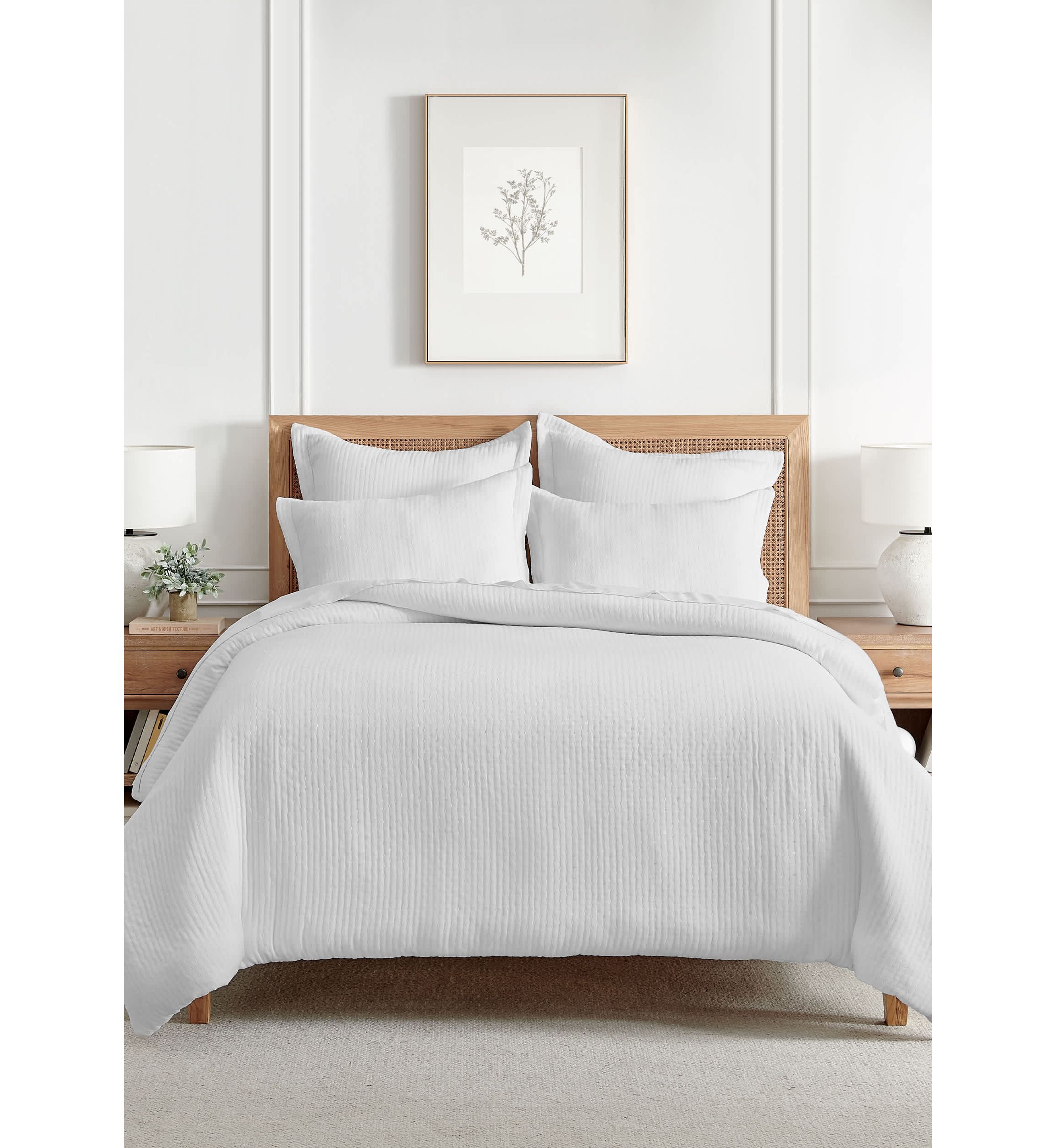 Reede Muslin Navy Duvet Set