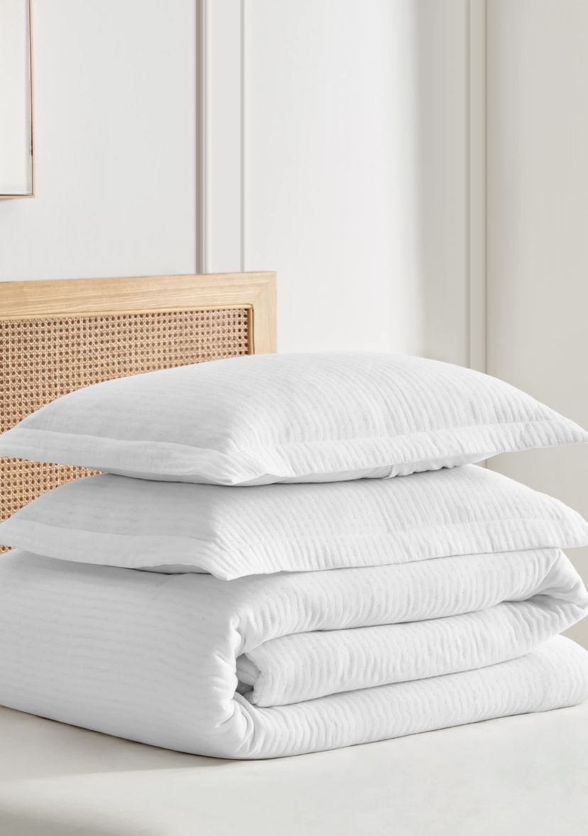 Reede Muslin Navy Duvet Set