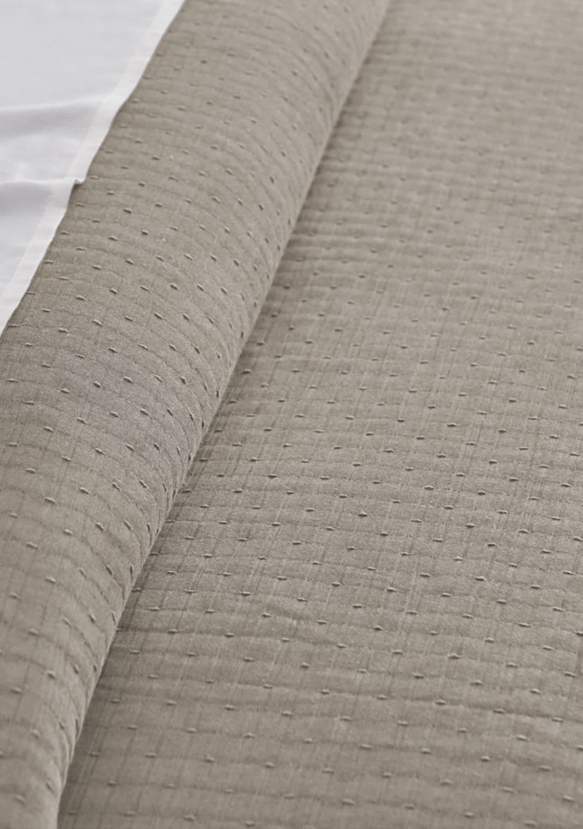 Reede Muslin Bright White Comforter Set