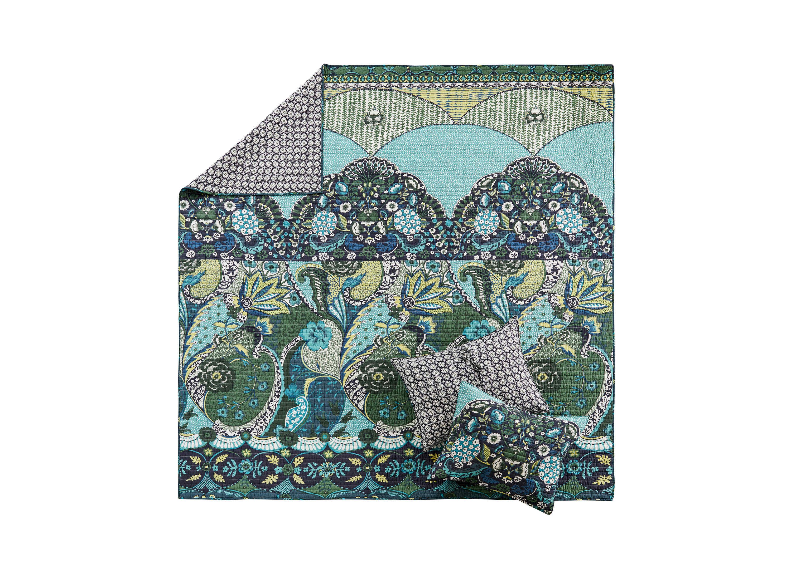 Jules Blue Quilt Set