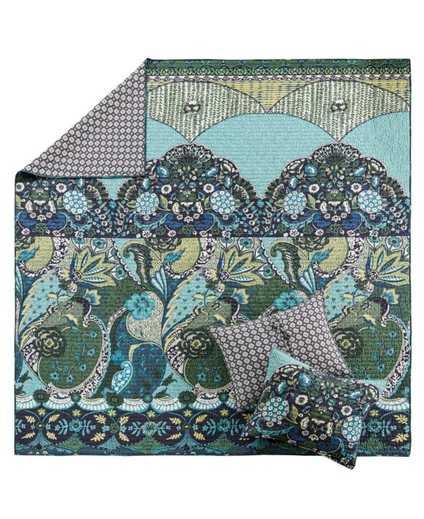 Jules Blue Quilt Set