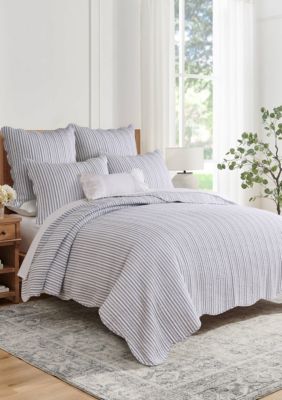 Martha Stripe Quilt Set