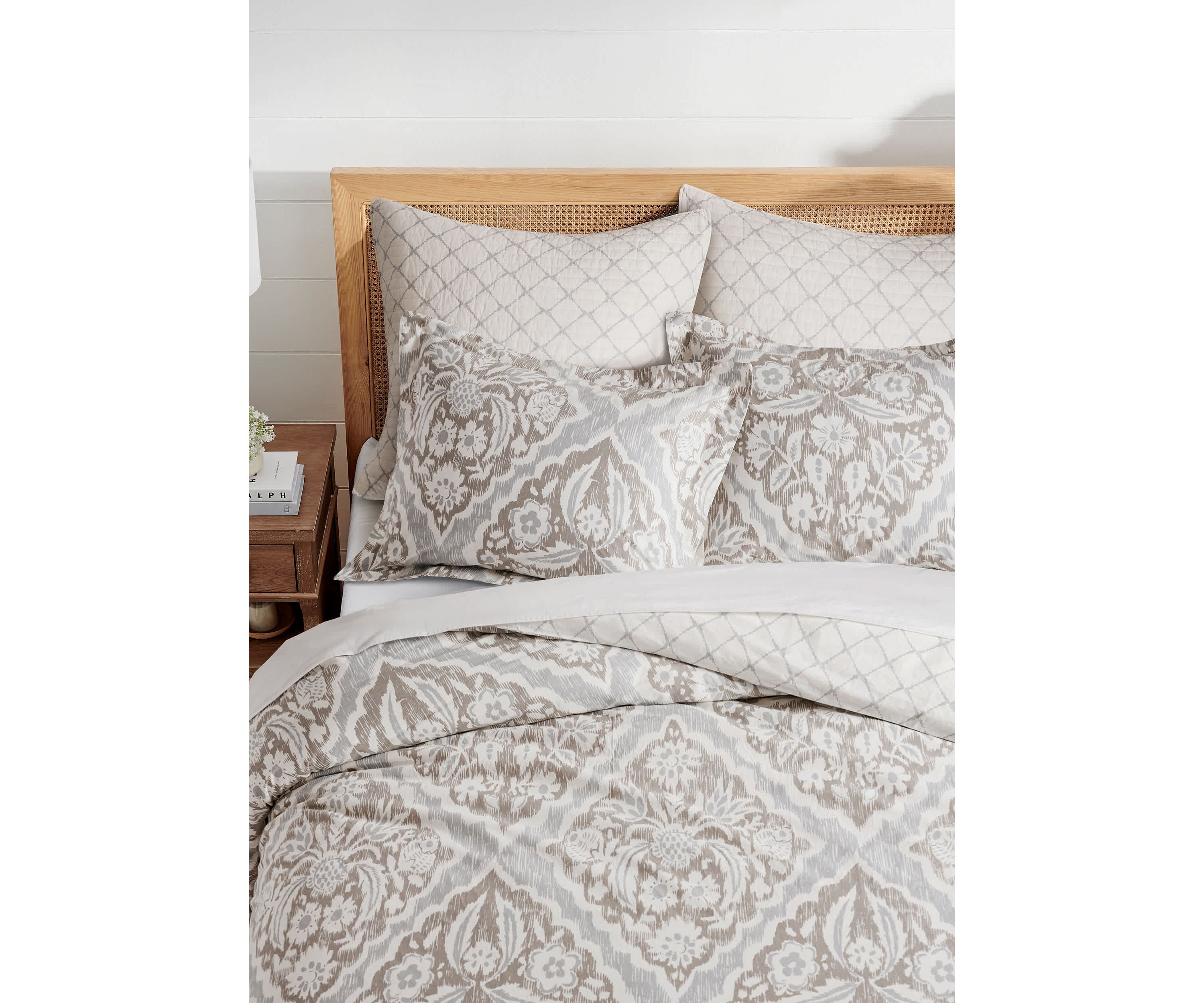 Becker Taupe Comforter Set