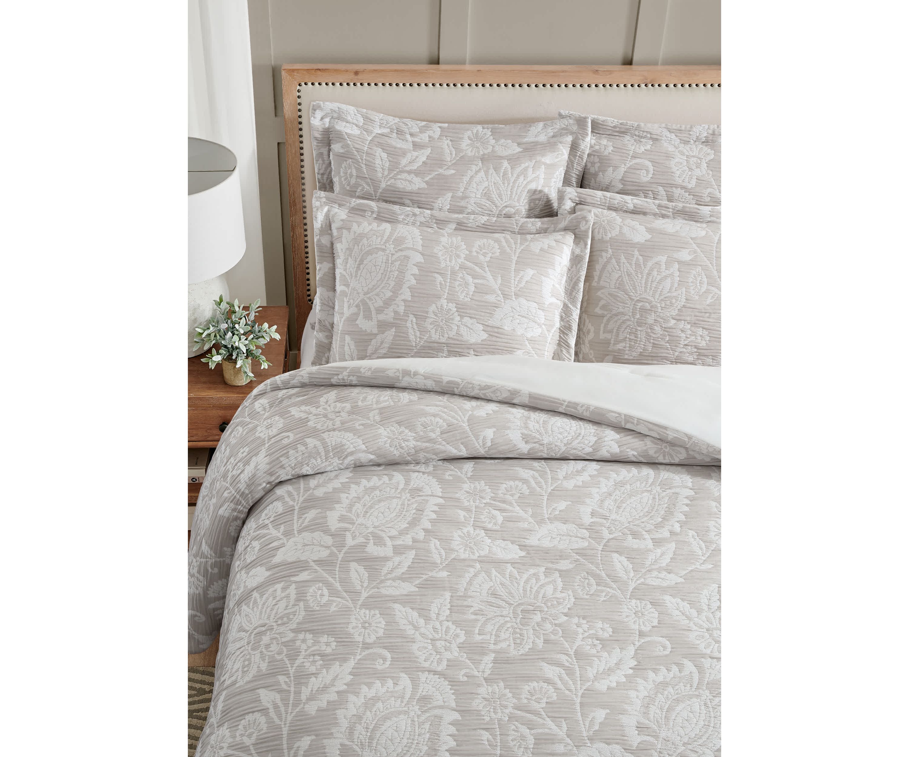 Sarrah Natural 2pc Comforter Set