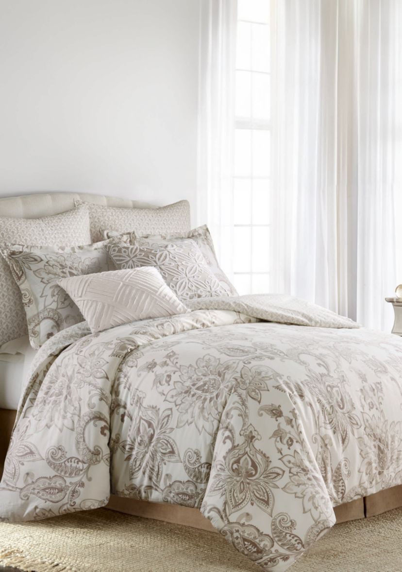 Bennett Taupe Duvet Cover Set