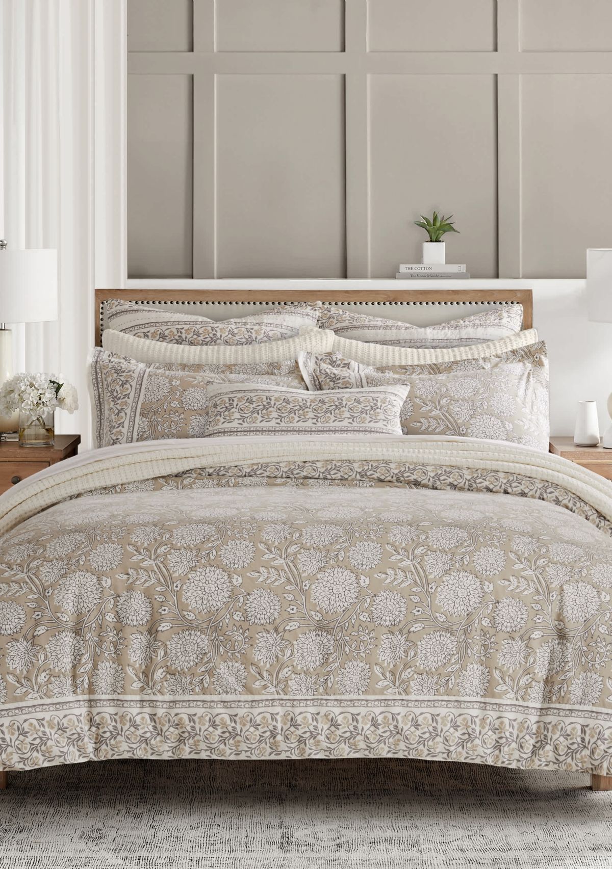 Adare Taupe Duvet Cover Set