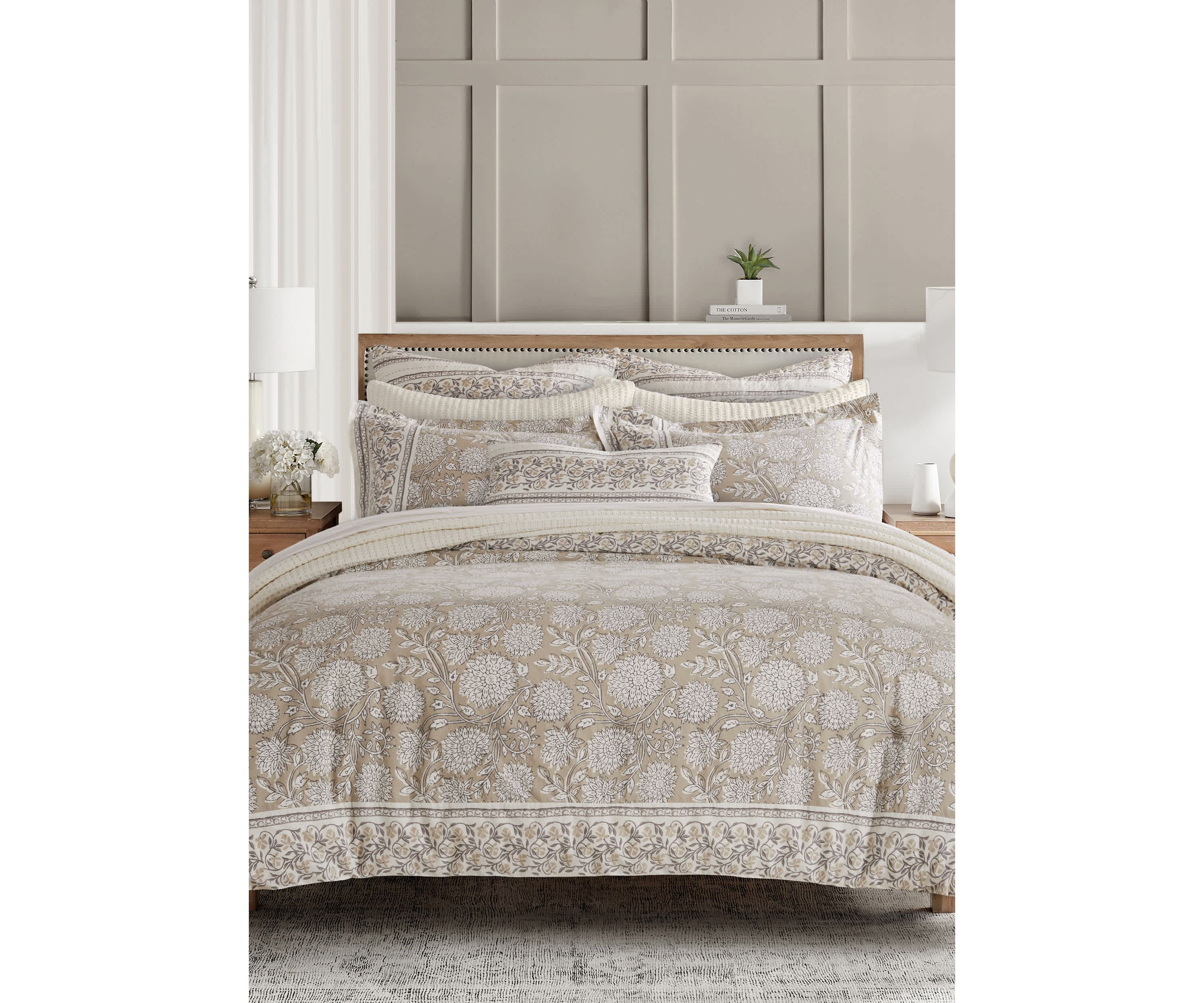 Adare Taupe Duvet Cover Set