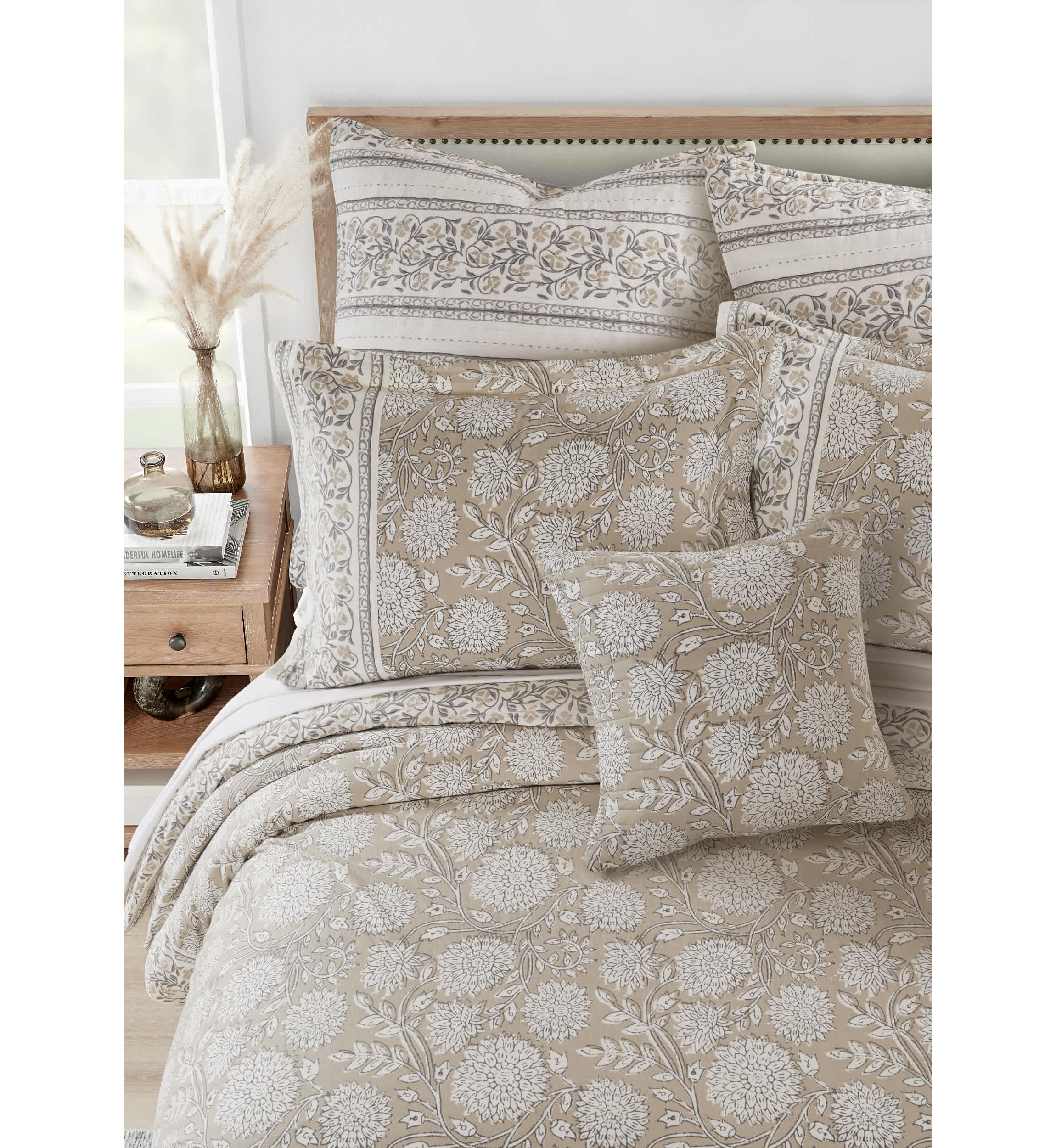Adare Taupe Duvet Cover Set