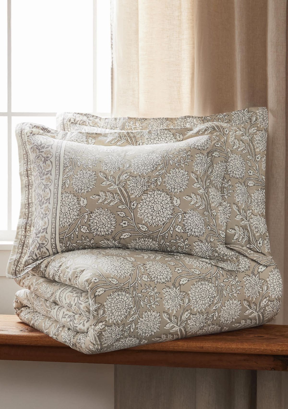 Adare Taupe Duvet Cover Set