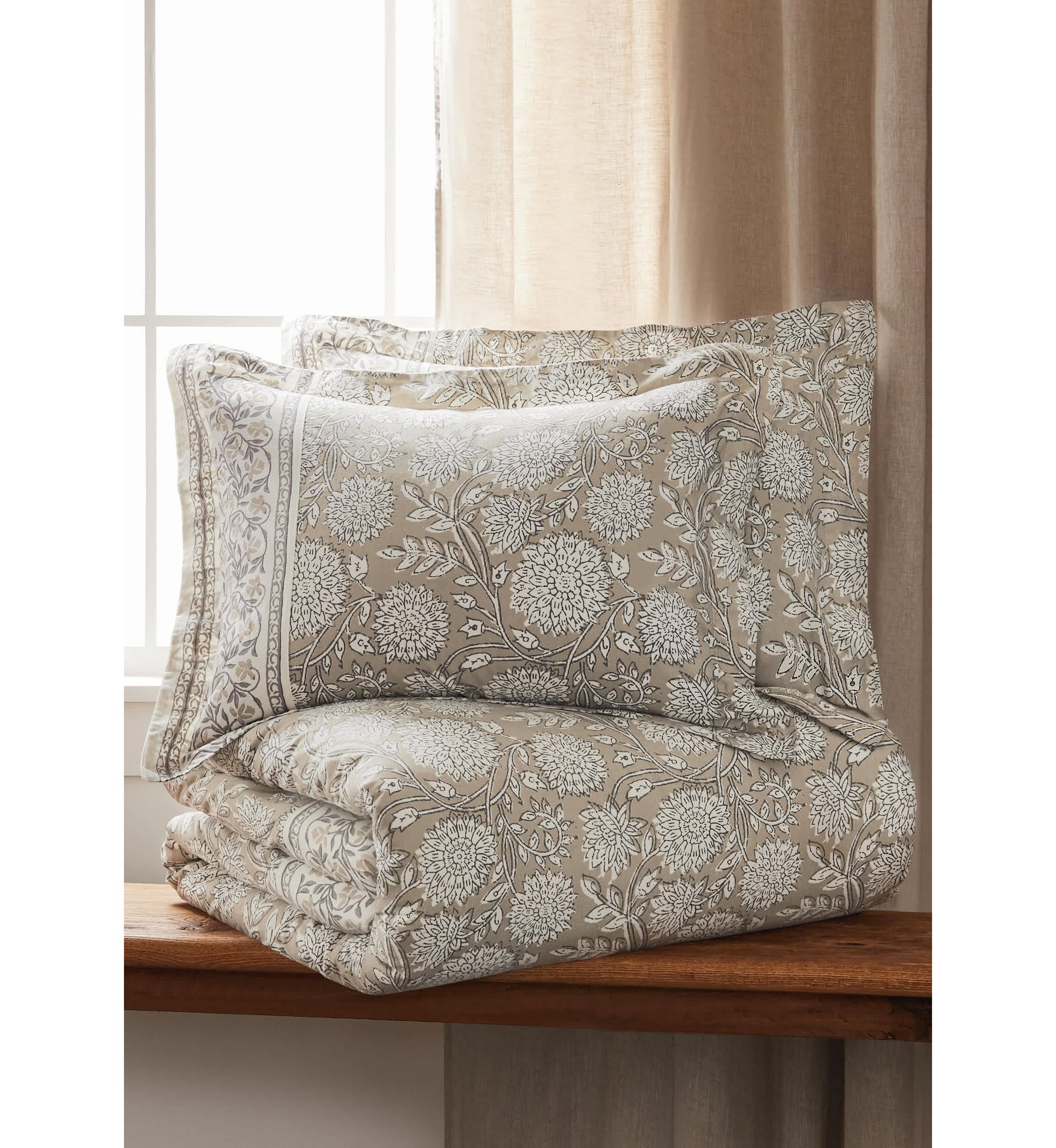 Adare Taupe Duvet Cover Set