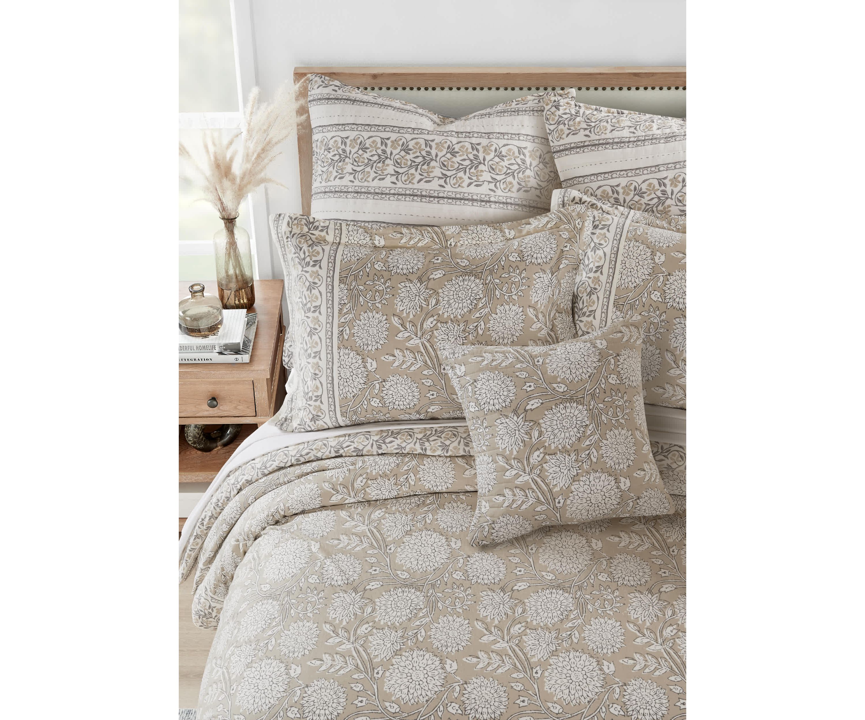 Adare Taupe Comforter Set