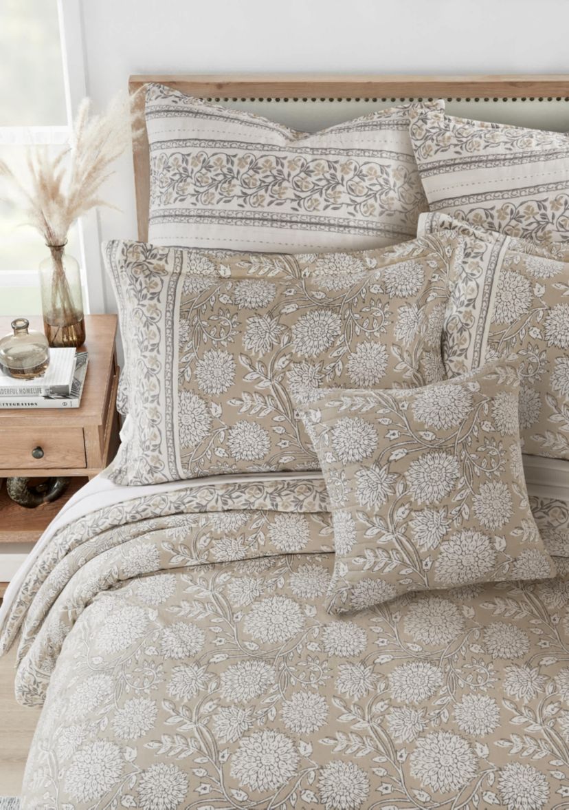Adare Taupe Comforter Set