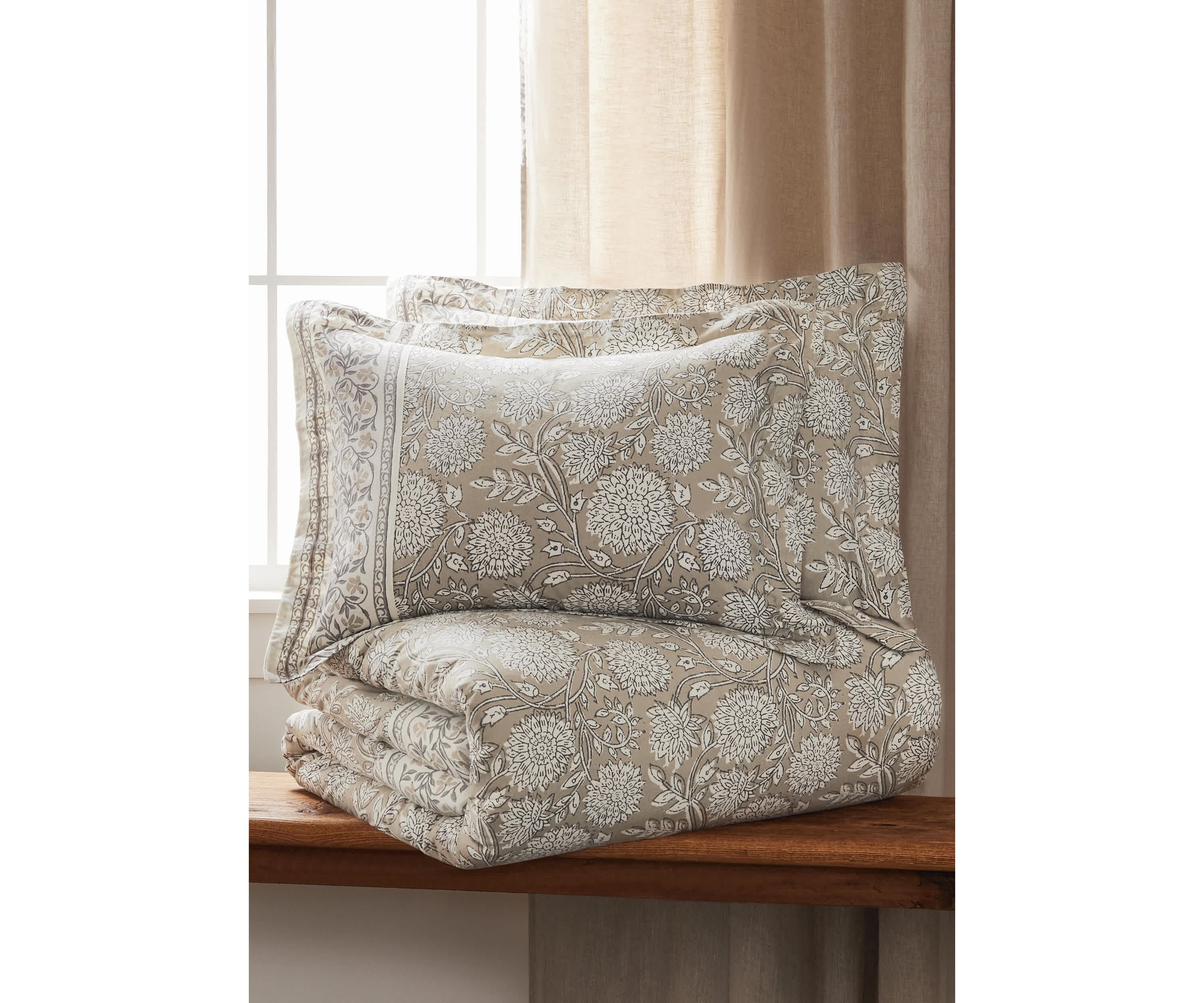 Adare Taupe Comforter Set