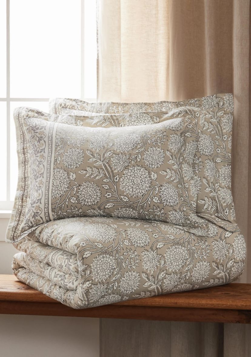 Adare Taupe Comforter Set