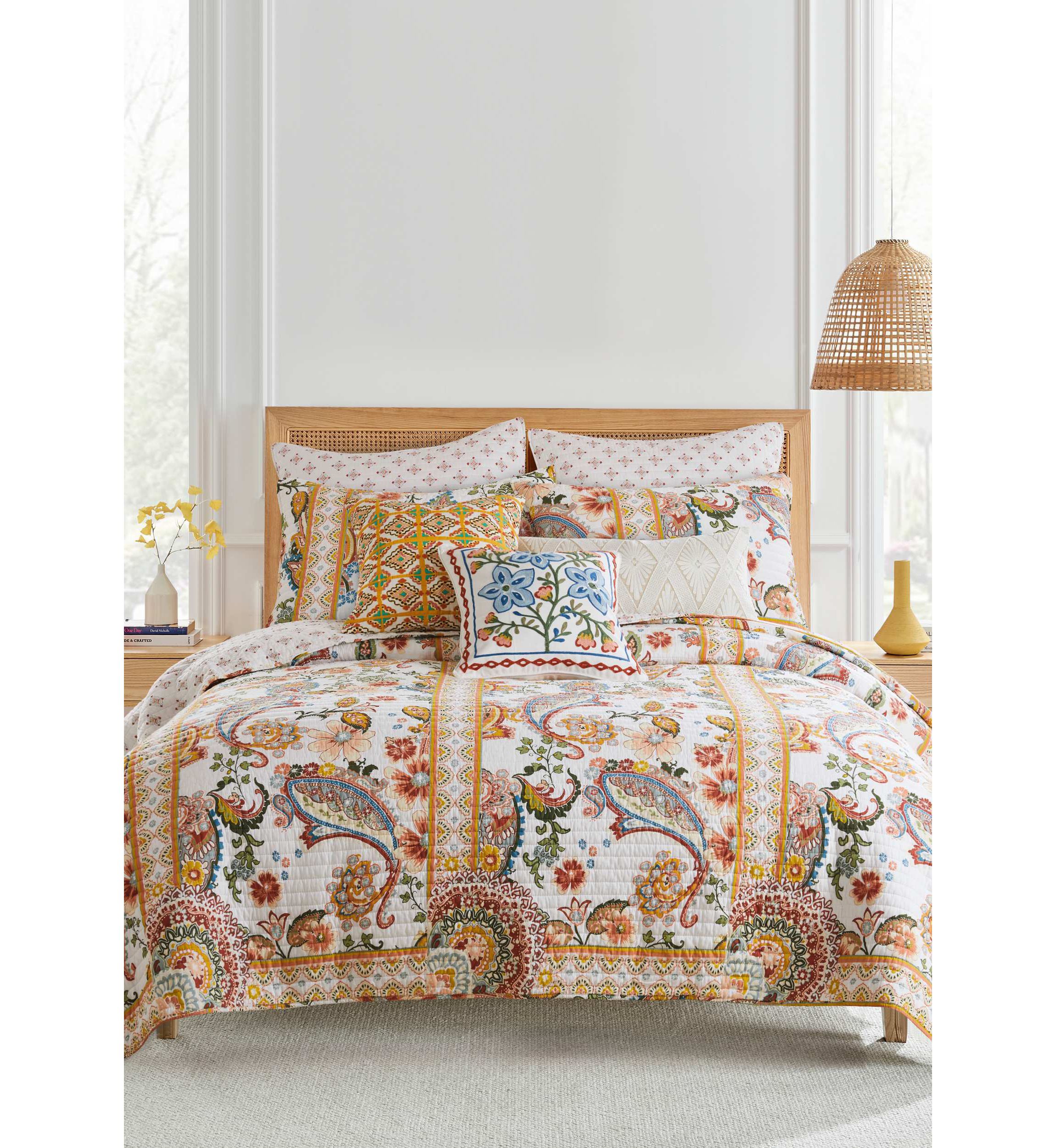 Bertelli Off-White Quilt Set