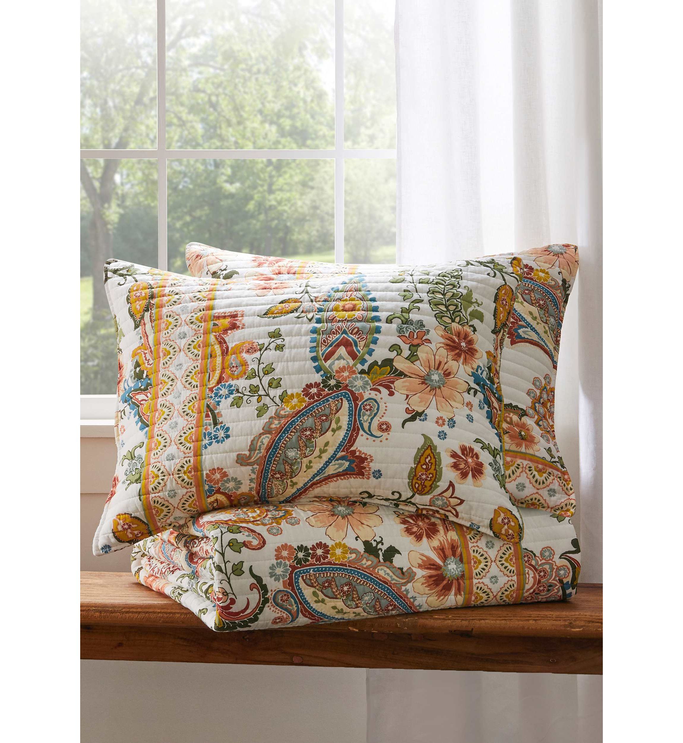 Bertelli Off-White Quilt Set