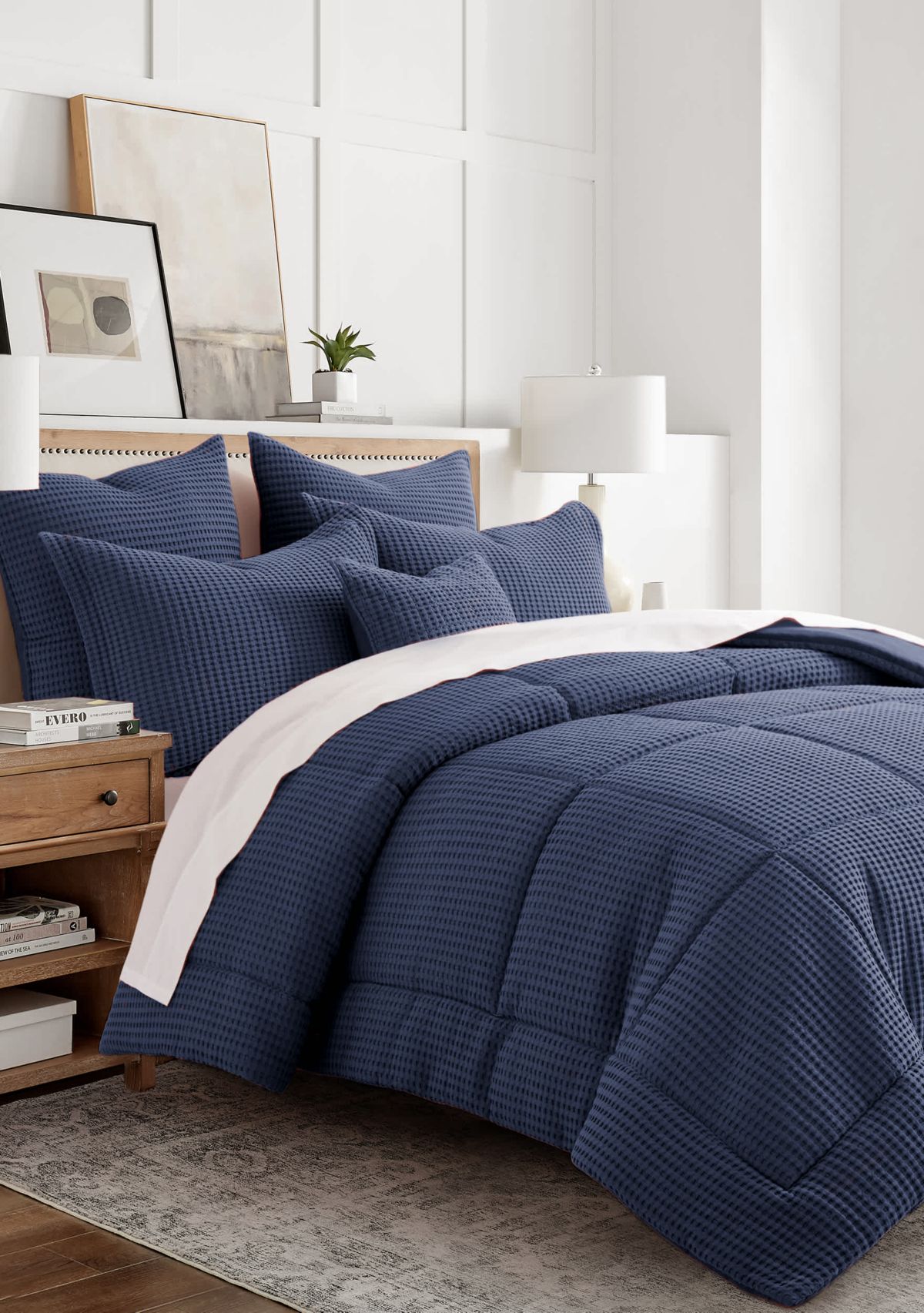 Mills Waffle Comforter Set