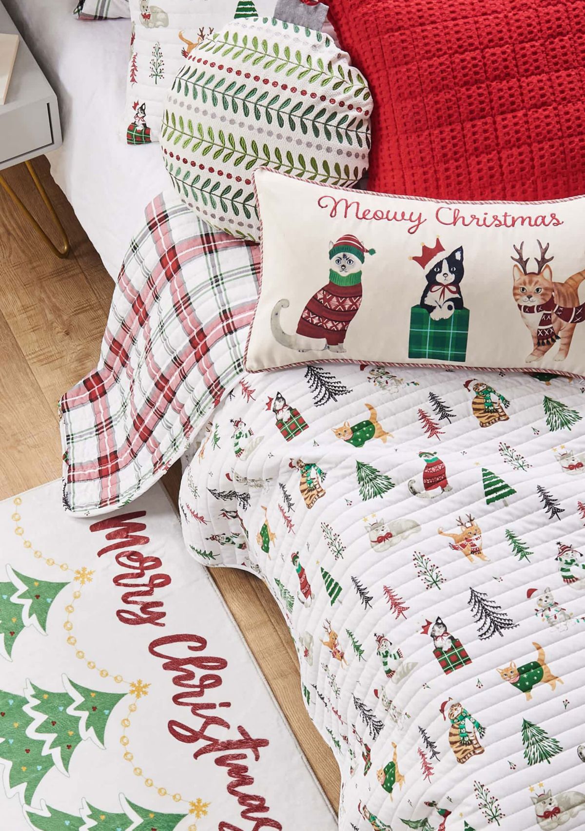 Mills Waffle Decorative Pillow