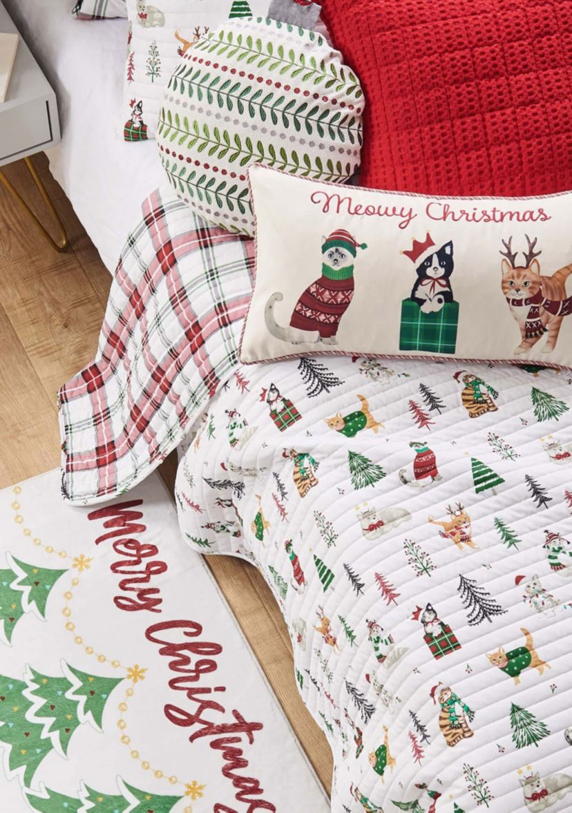 Mills Waffle Decorative Pillow