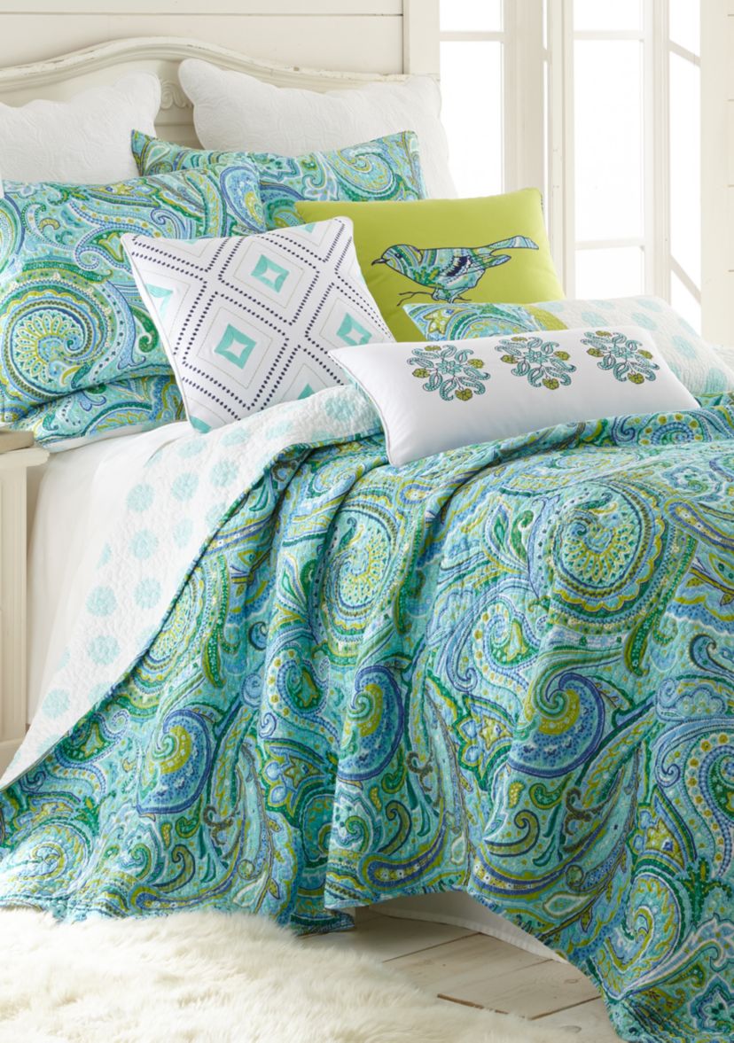 Darjeeling Teal Quilt Set