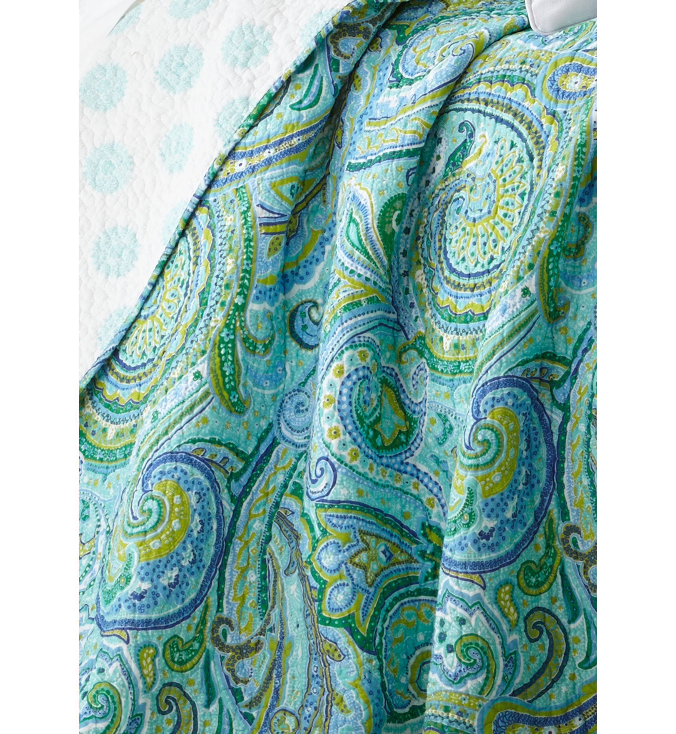 Darjeeling Teal Quilt Set