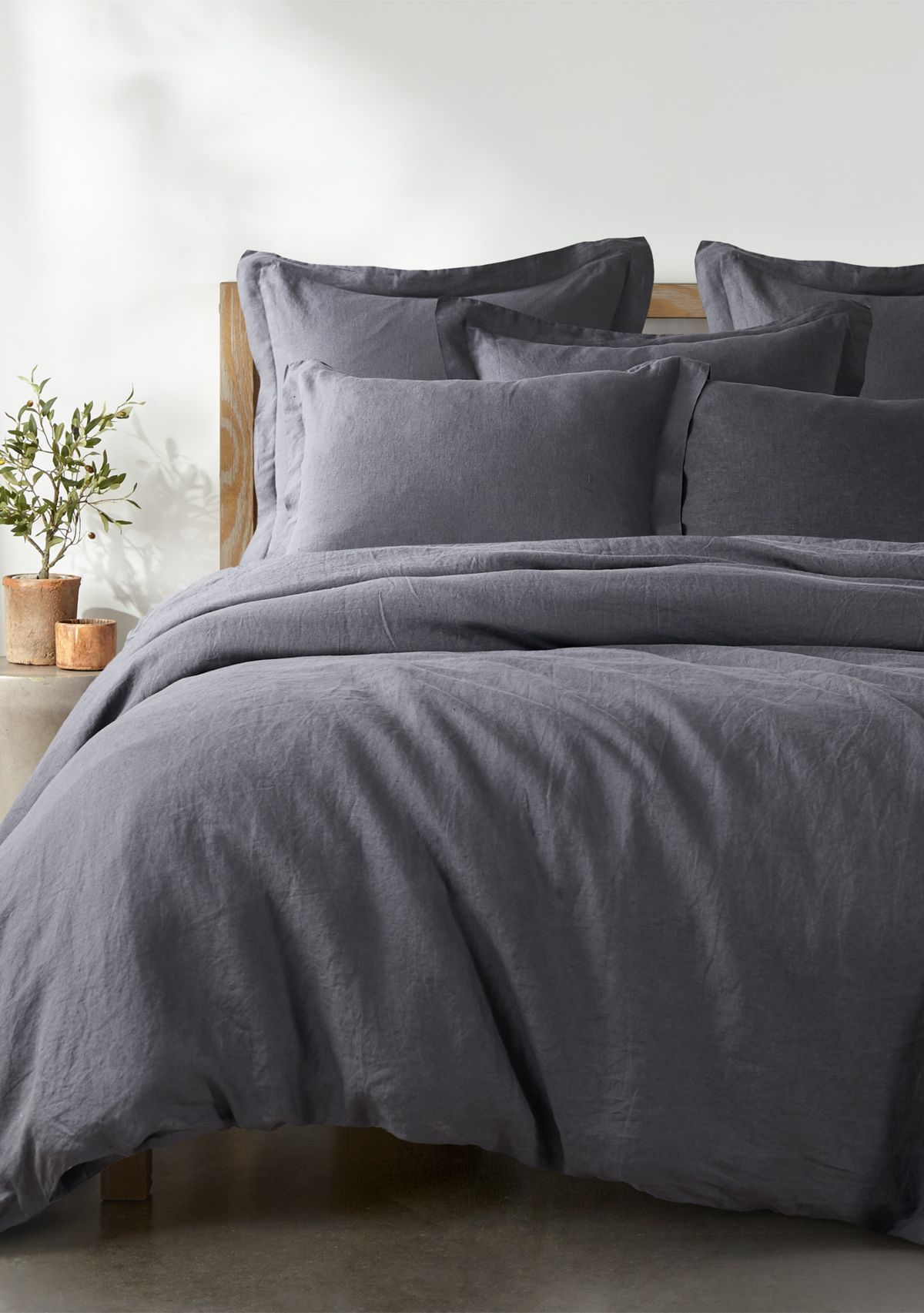 Washed Linen Duvet Cover
