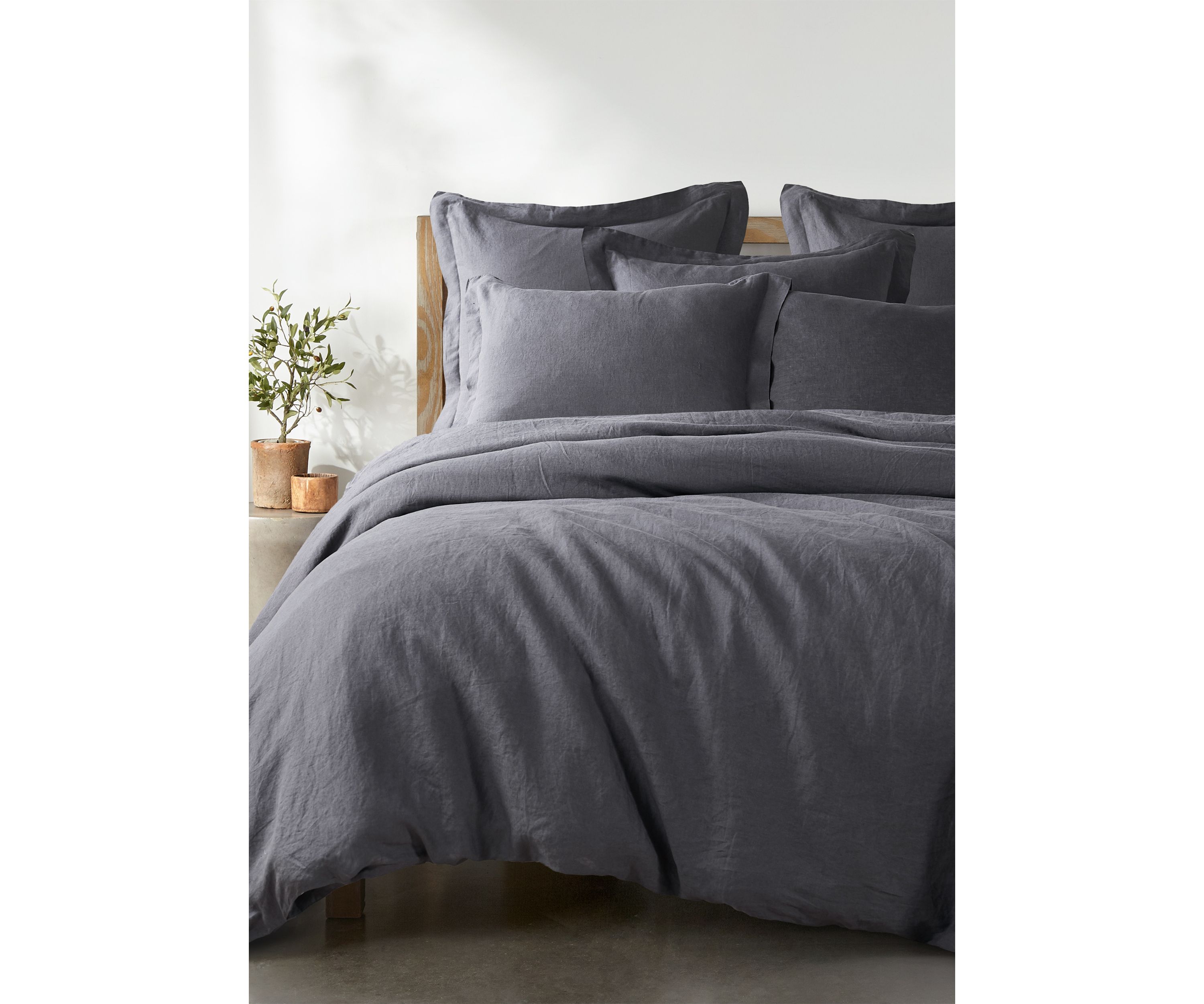Washed Linen Duvet Cover
