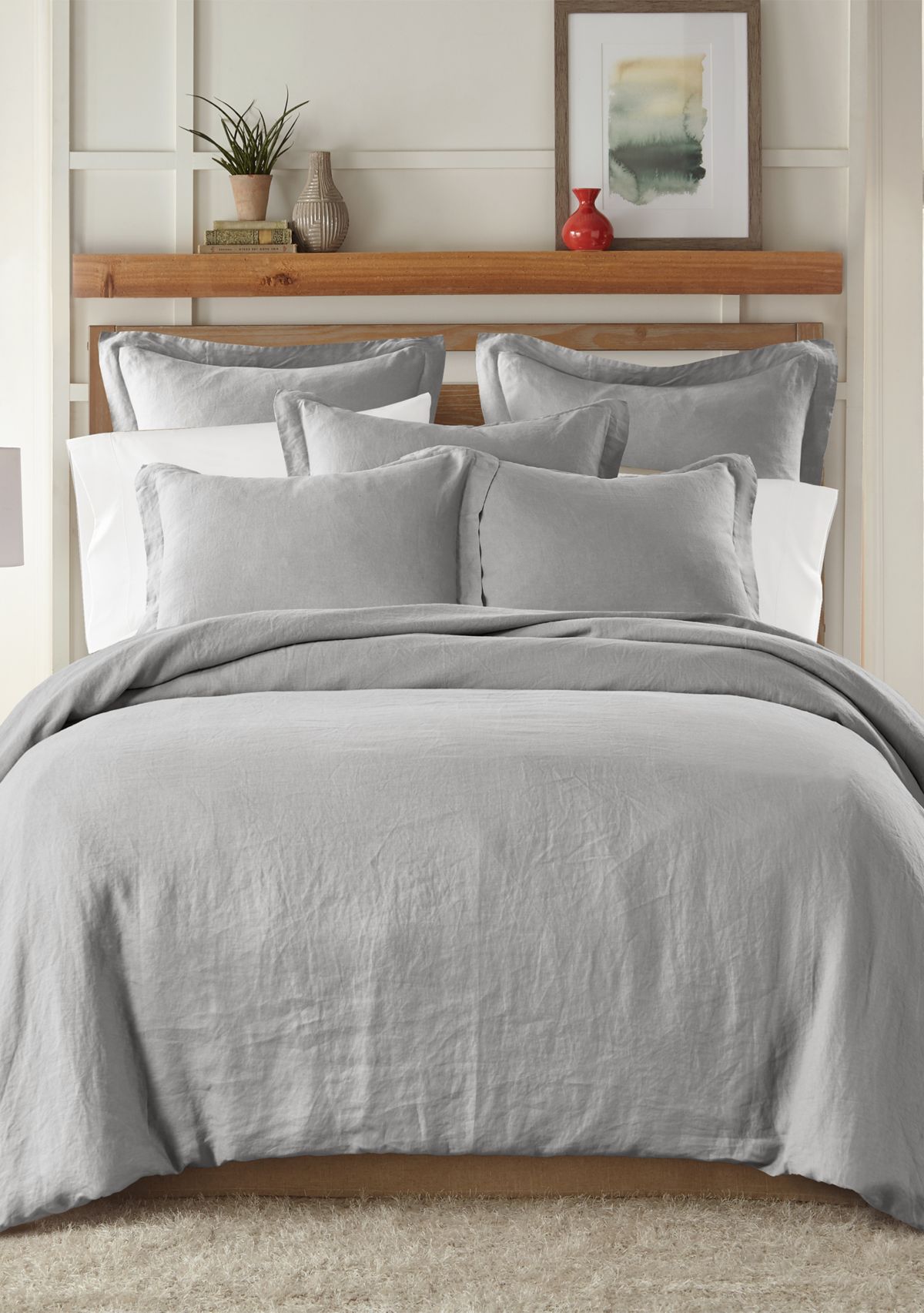 Washed Linen Duvet Cover