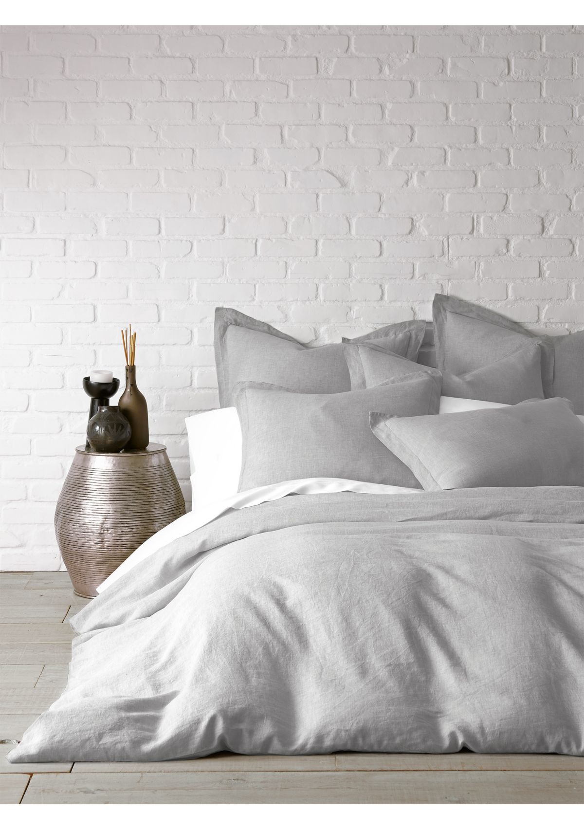 Washed Linen Duvet Cover