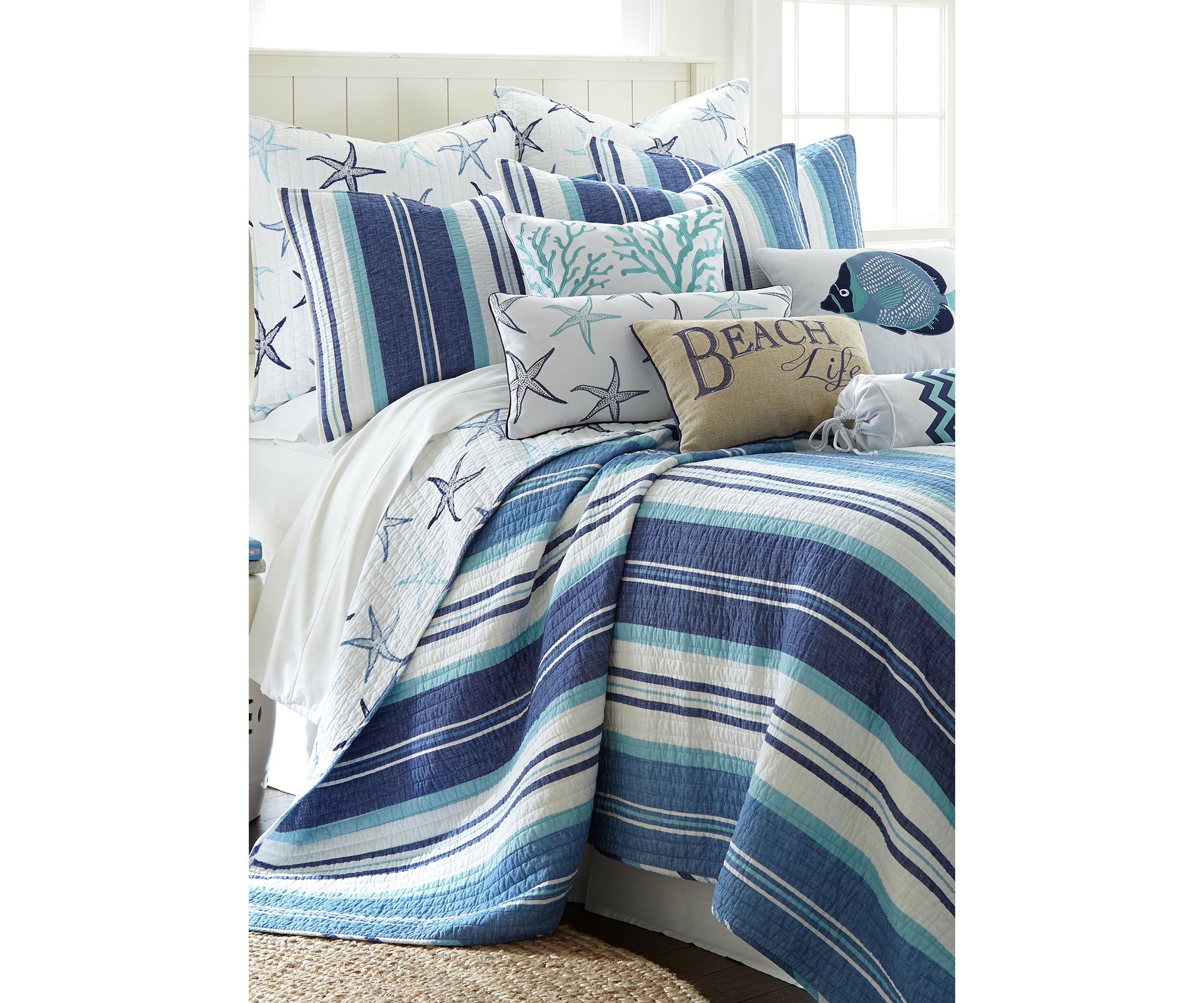 Camps Bay Reversible Quilt Set
