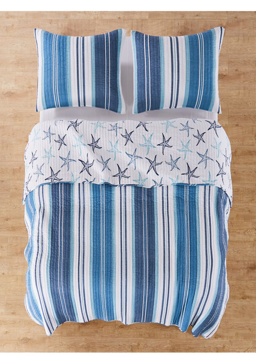 Camps Bay Reversible Quilt Set