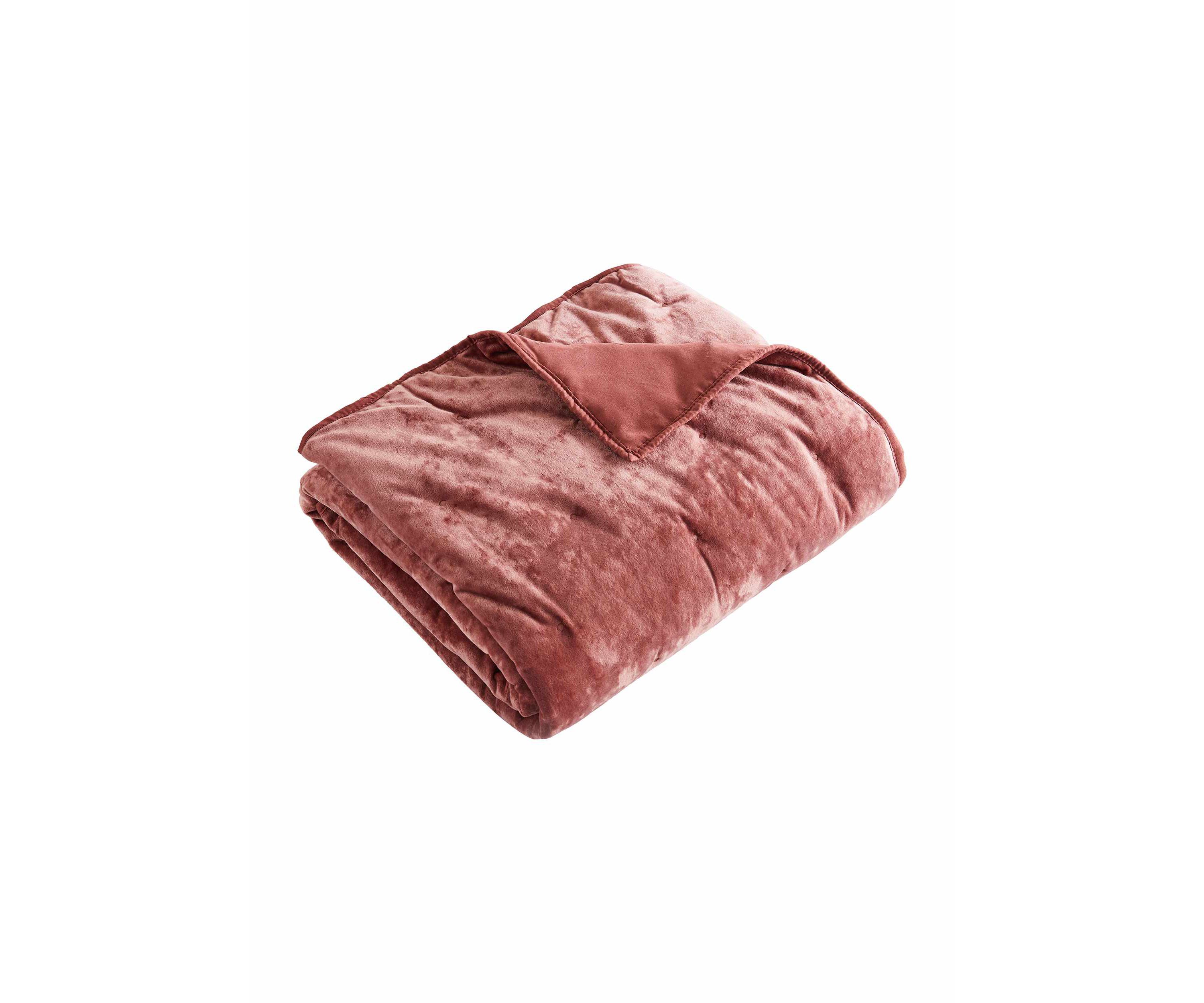 BH Abruzzi Velvet Spice Quilted Throw