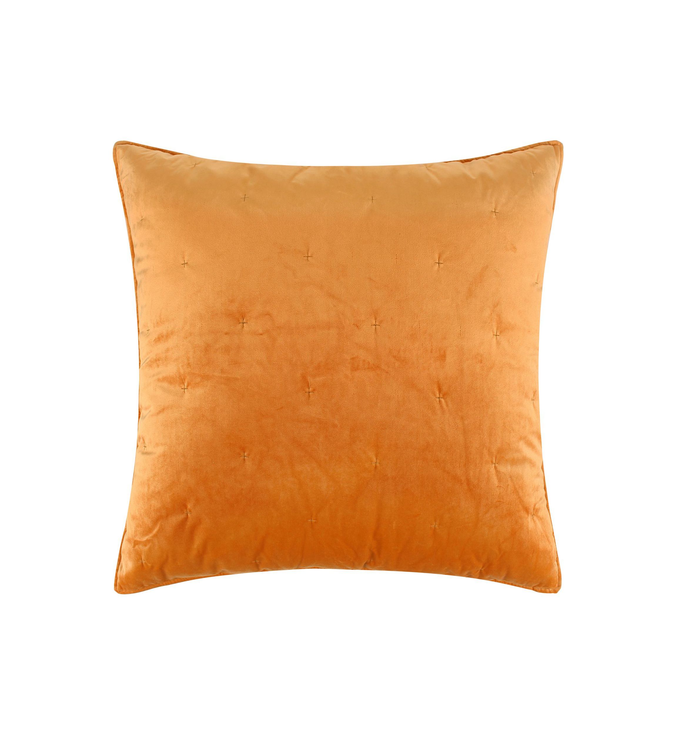 Velvet Ochre Euro Sham