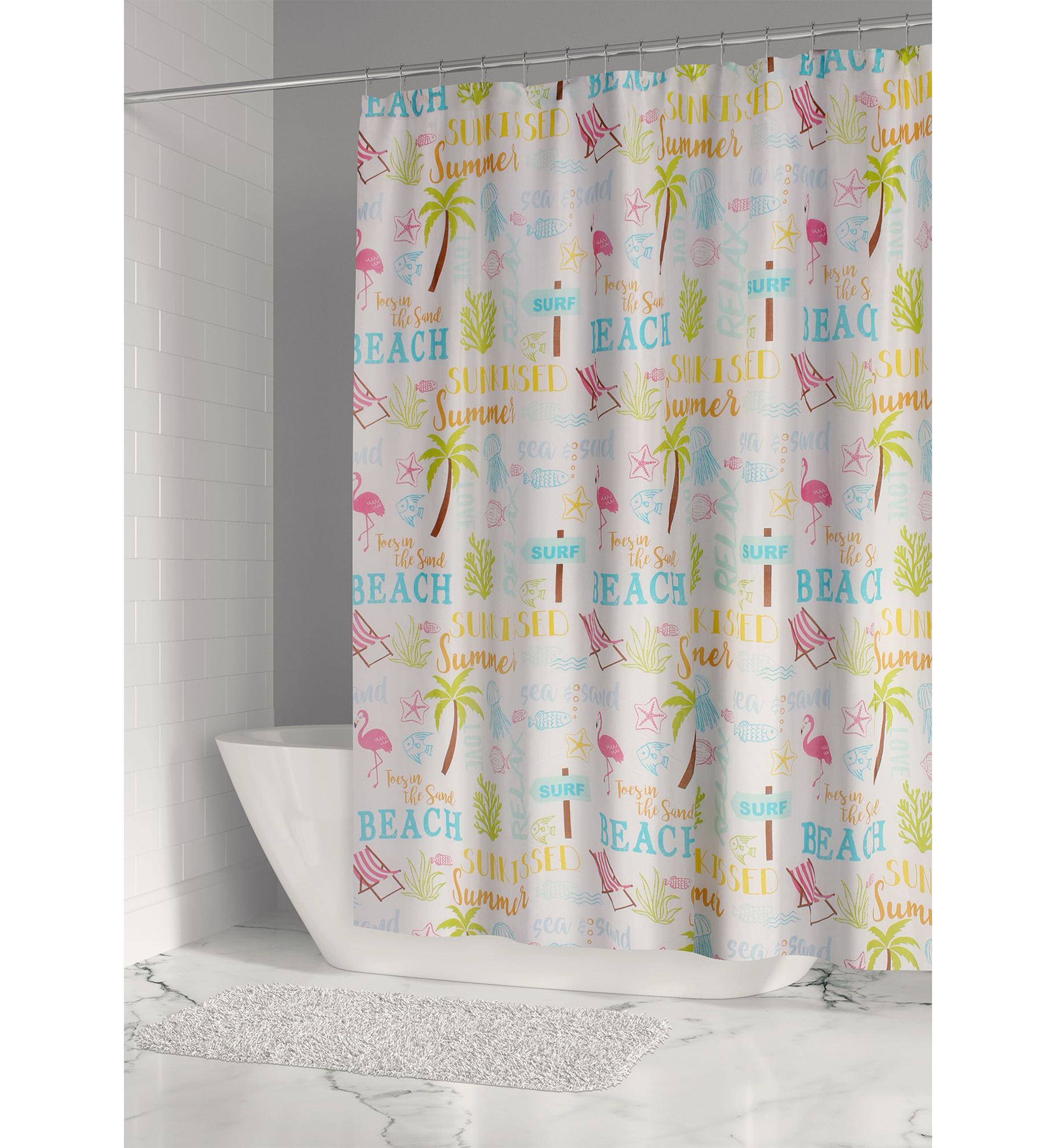 Beach Days Shower Curtain