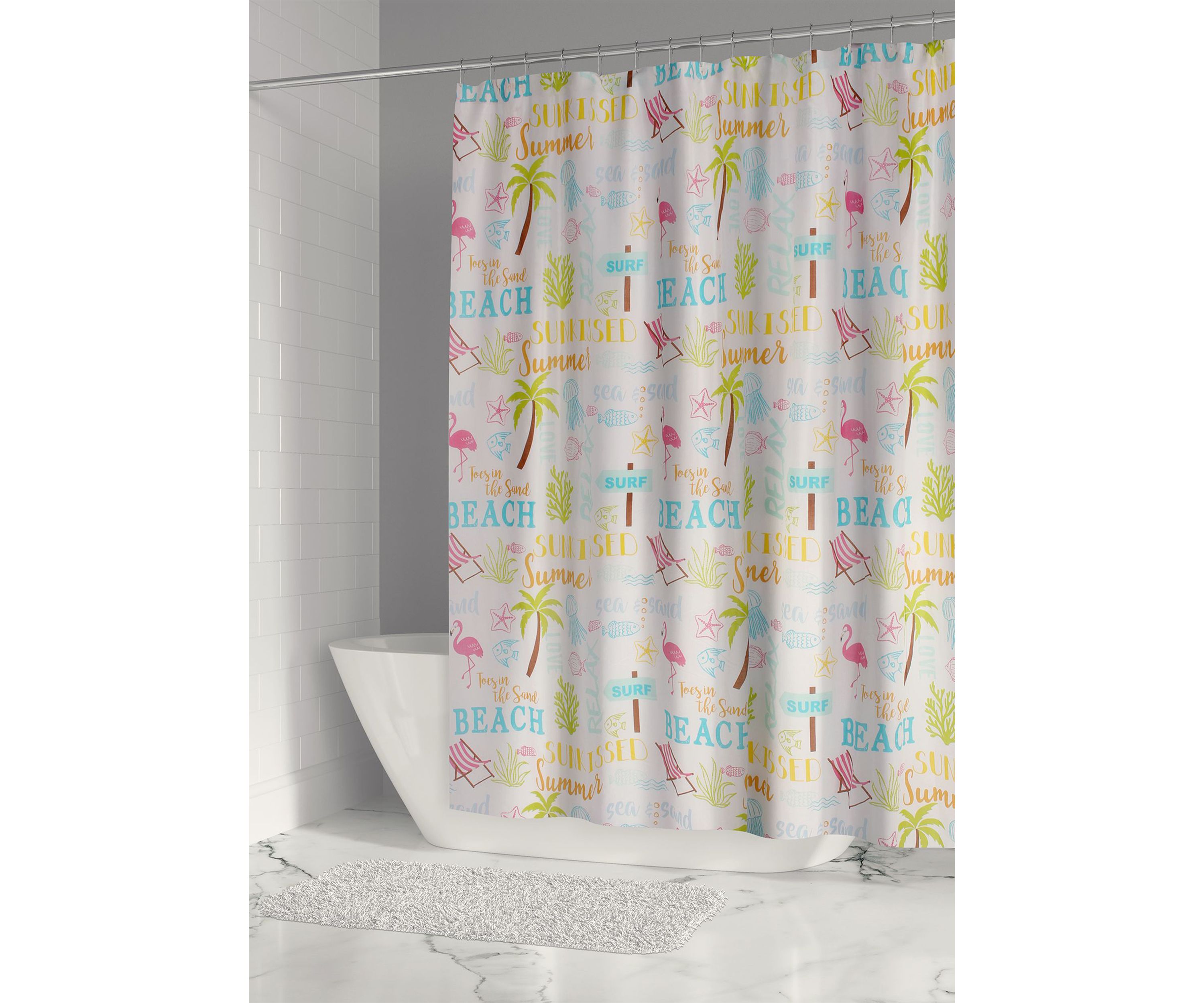 Beach Days Shower Curtain
