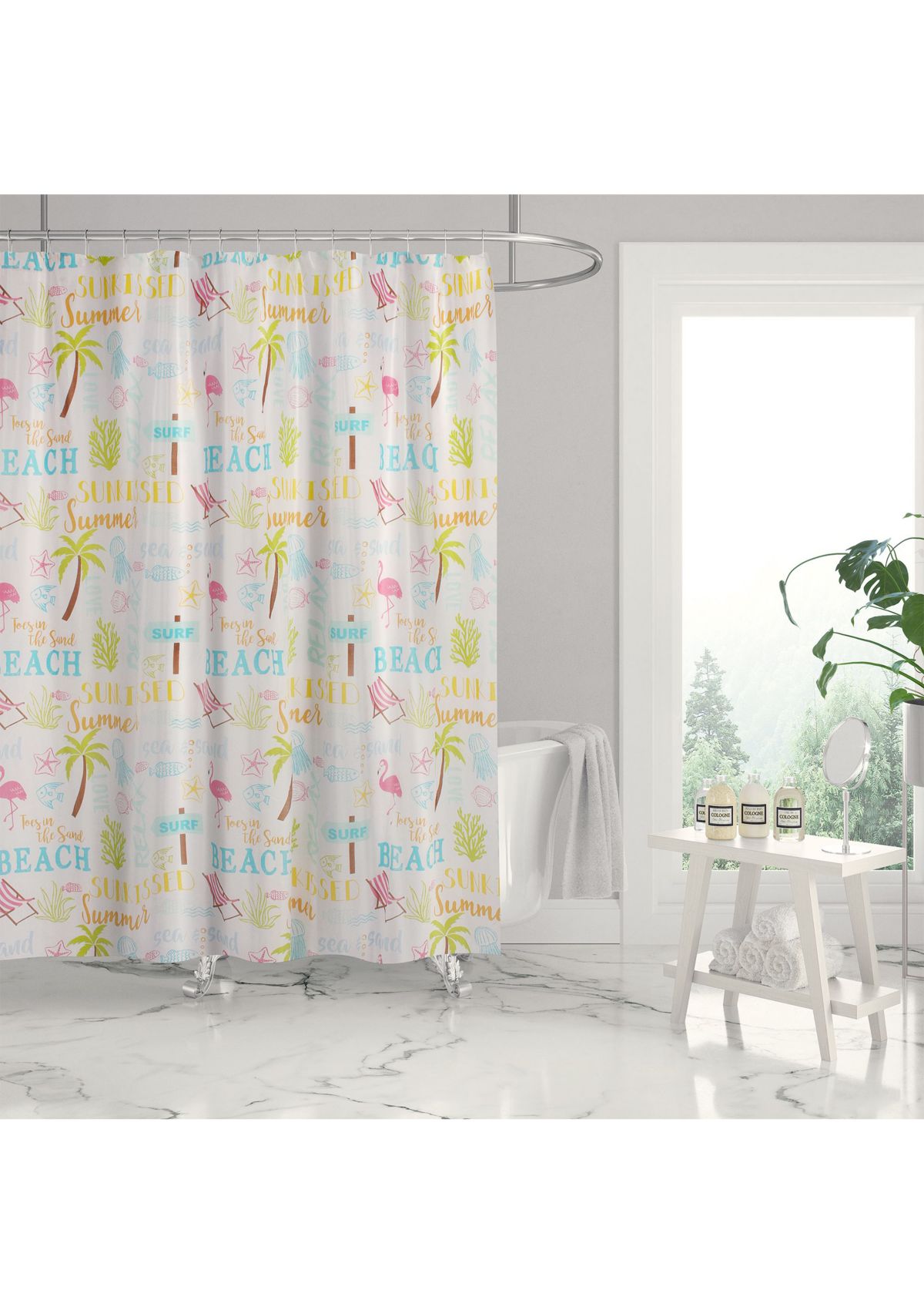 Beach Days Shower Curtain