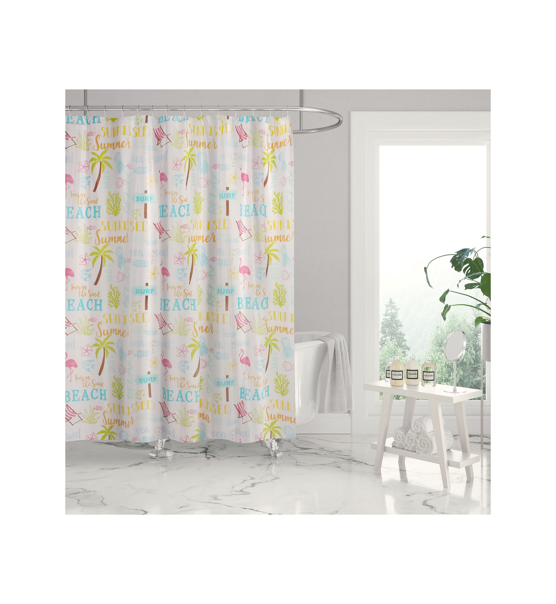 Beach Days Shower Curtain