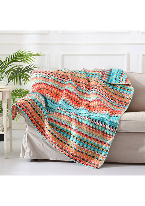 HomThreads Corona Quilted Throw