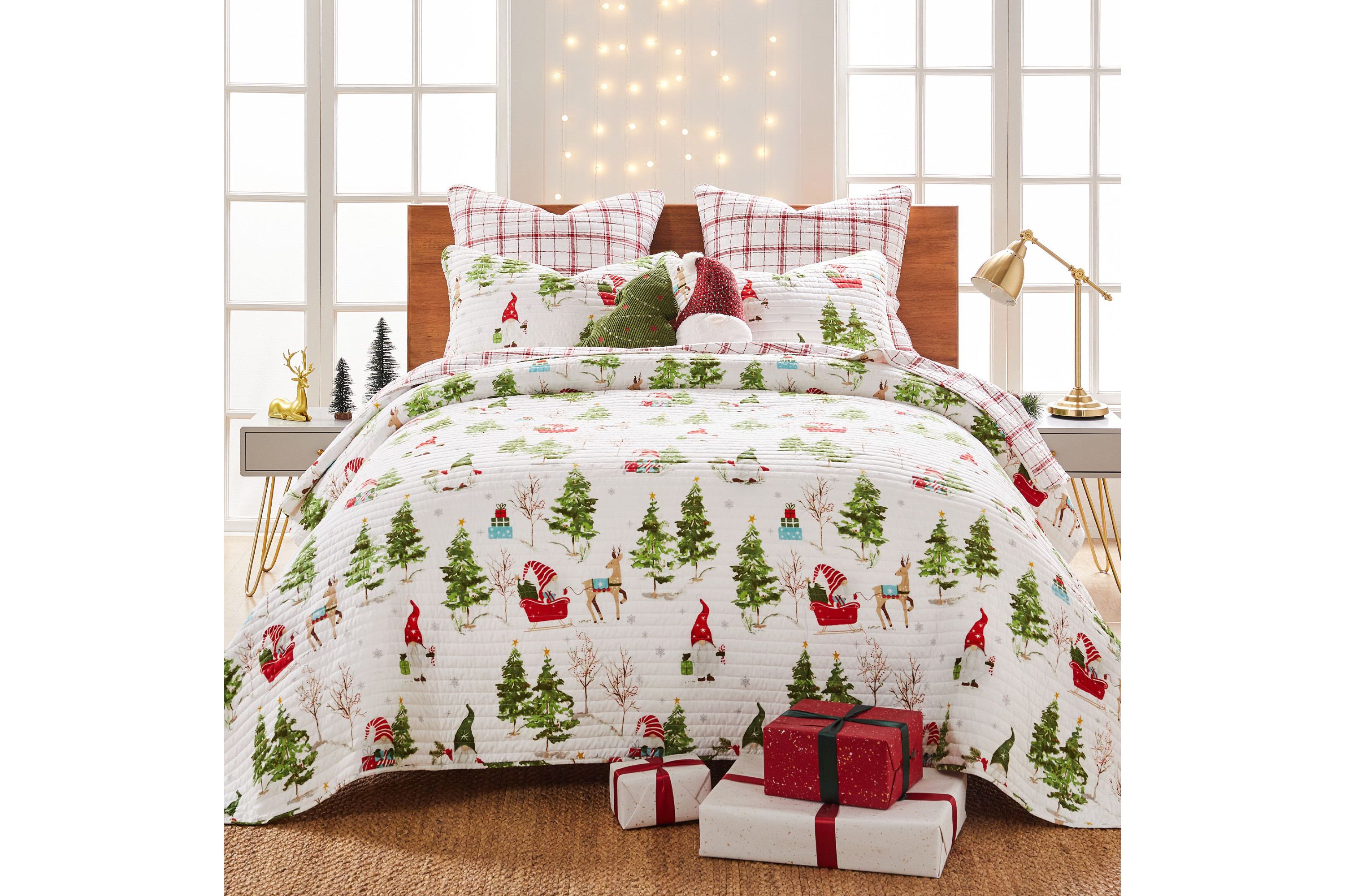 Gnome Forest Euro Sham Set of 2