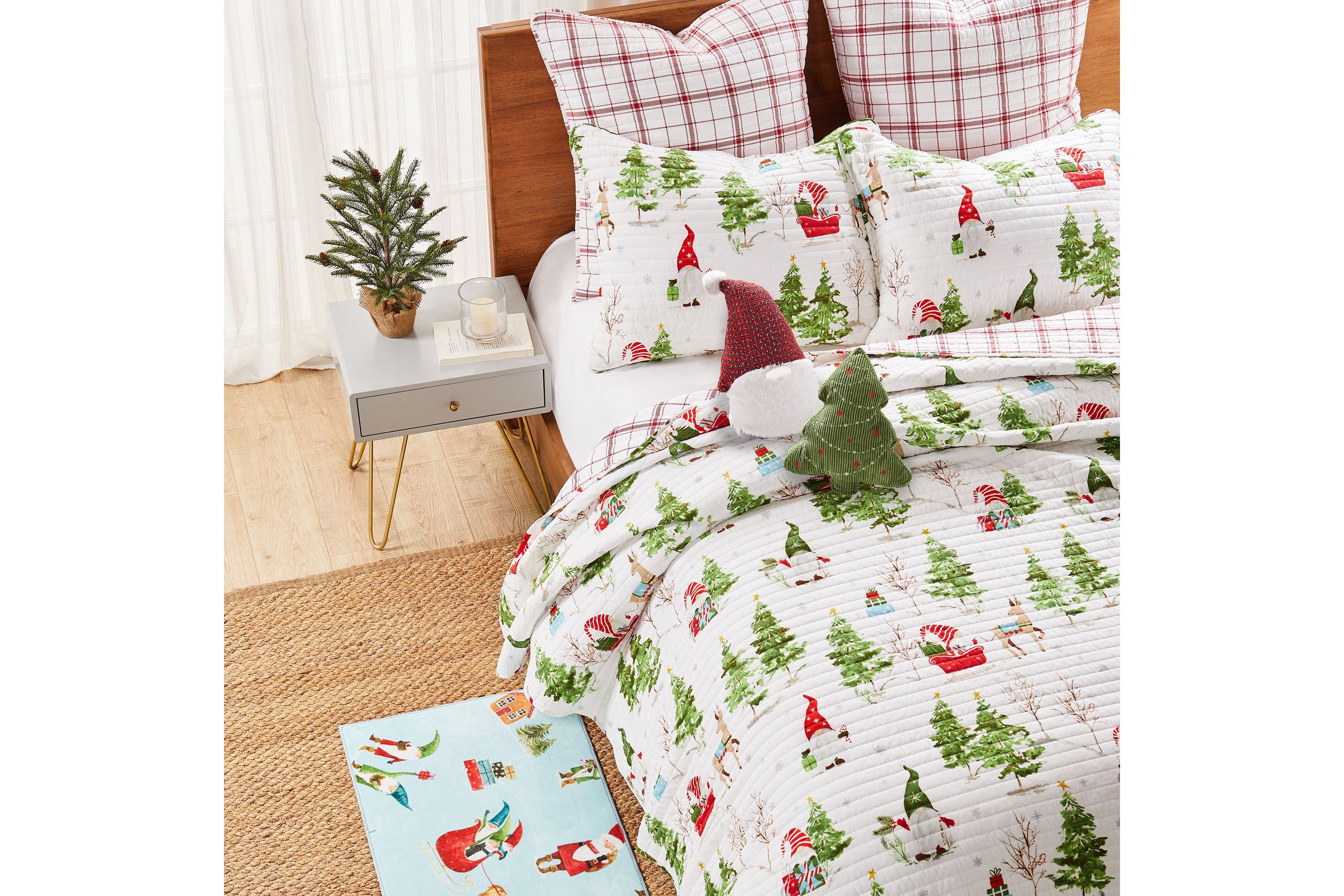 Gnome Forest Euro Sham Set of 2
